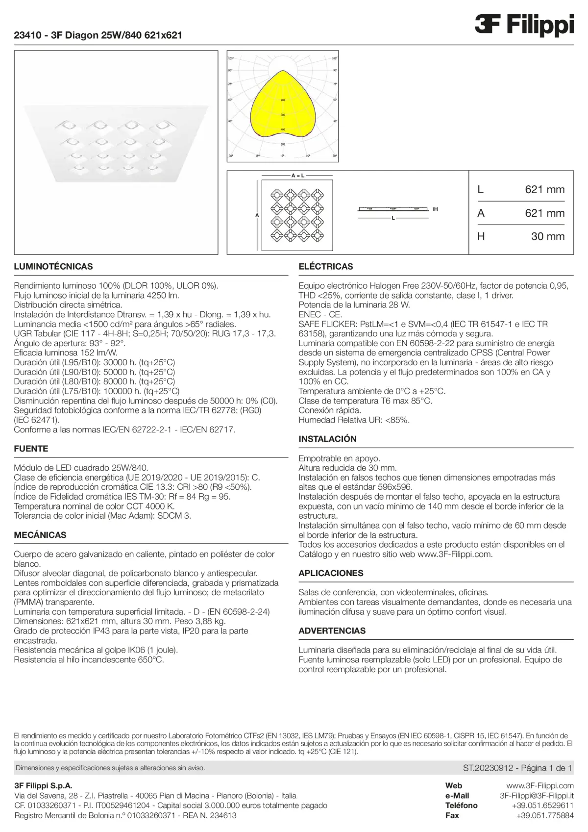 23410 - 3F Diagon 25W-840 621x621 - Datasheet - es