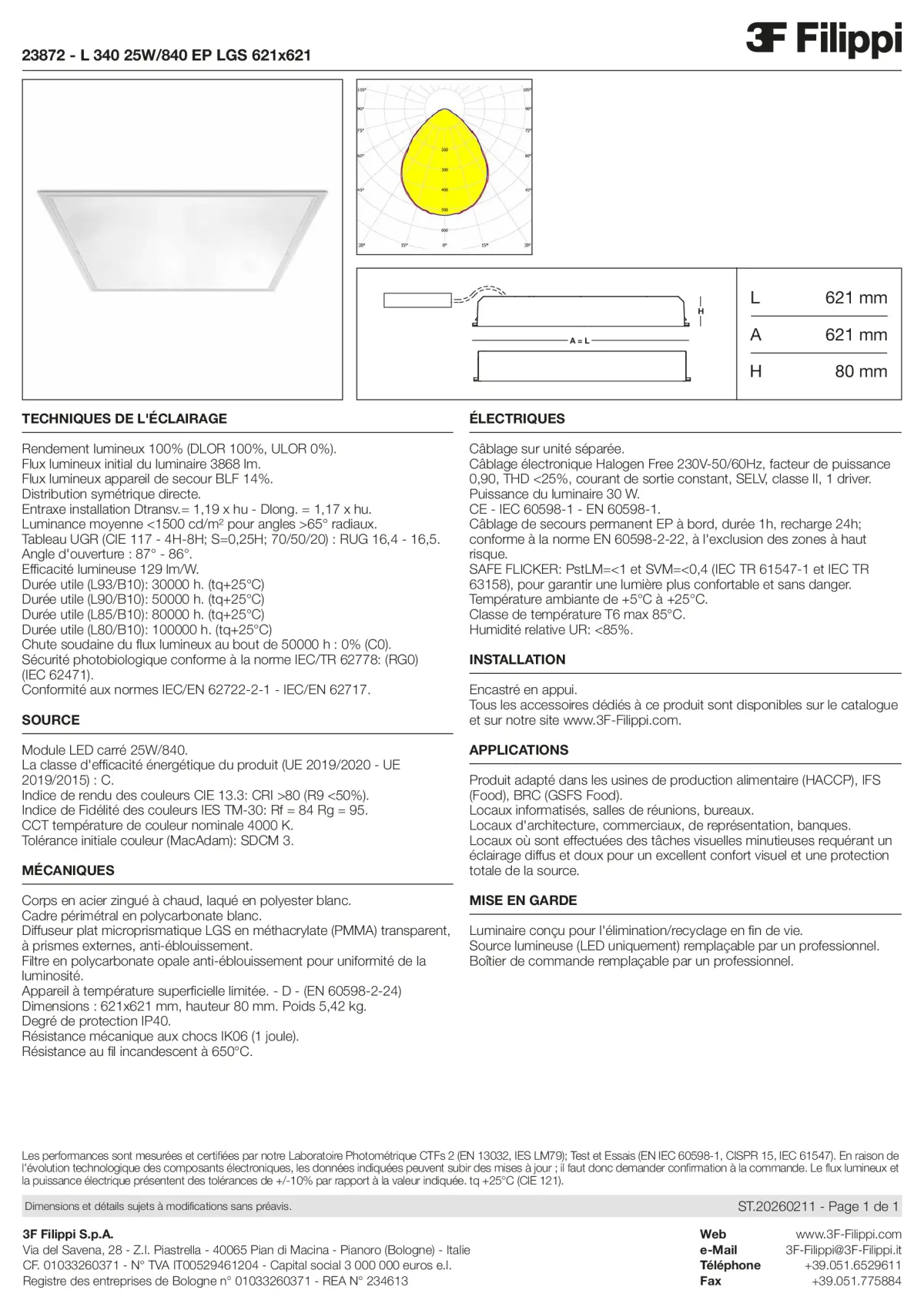23872 - L 340 25W-840 EP LGS 621x621 - Datasheet - fr