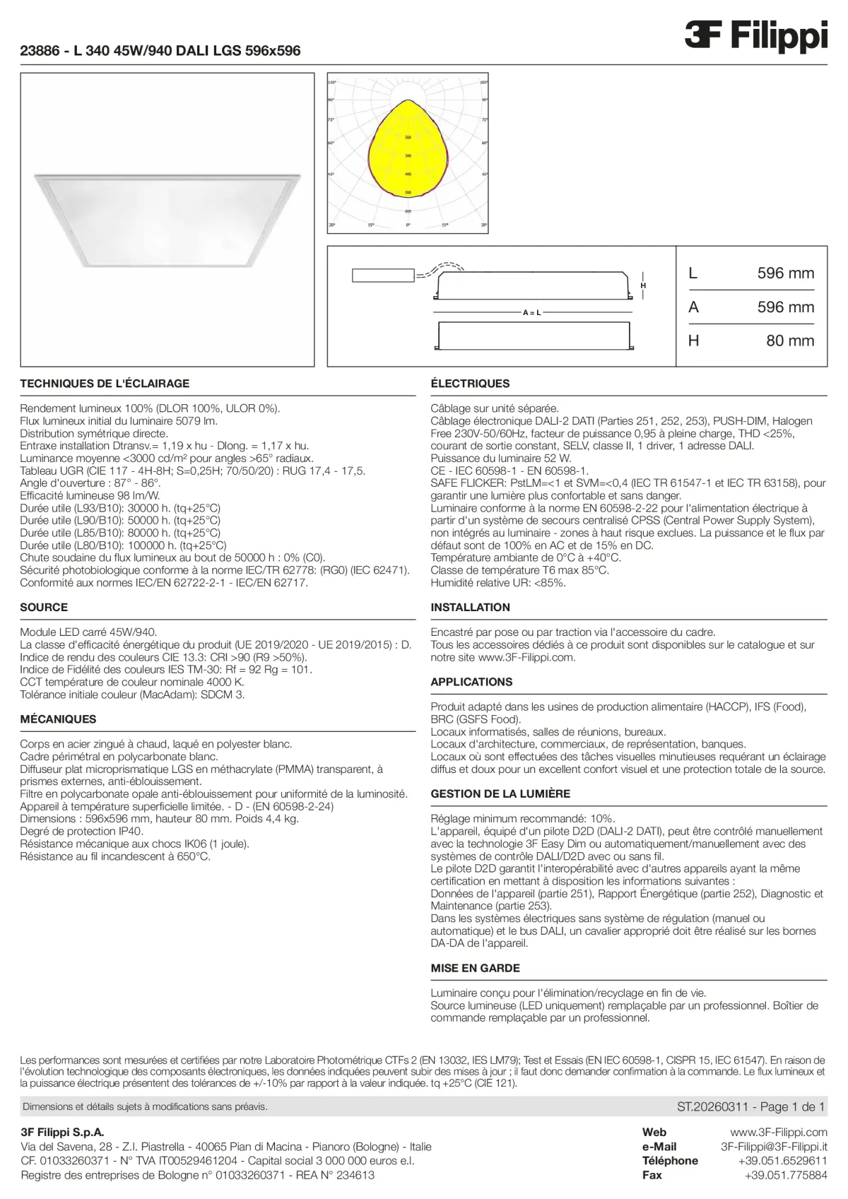 23886 - L 340 45W-940 DALI LGS 596x596 - Datasheet - fr