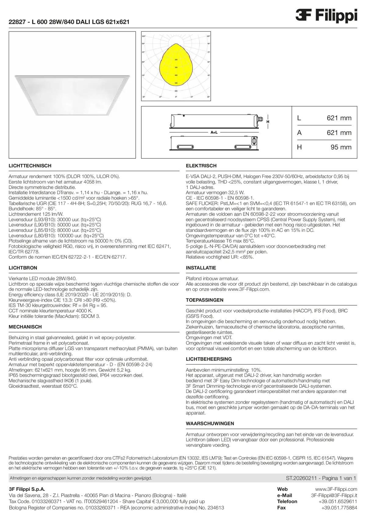 22827 - L 600 28W-840 DALI LGS 621x621 - Datasheet - nl