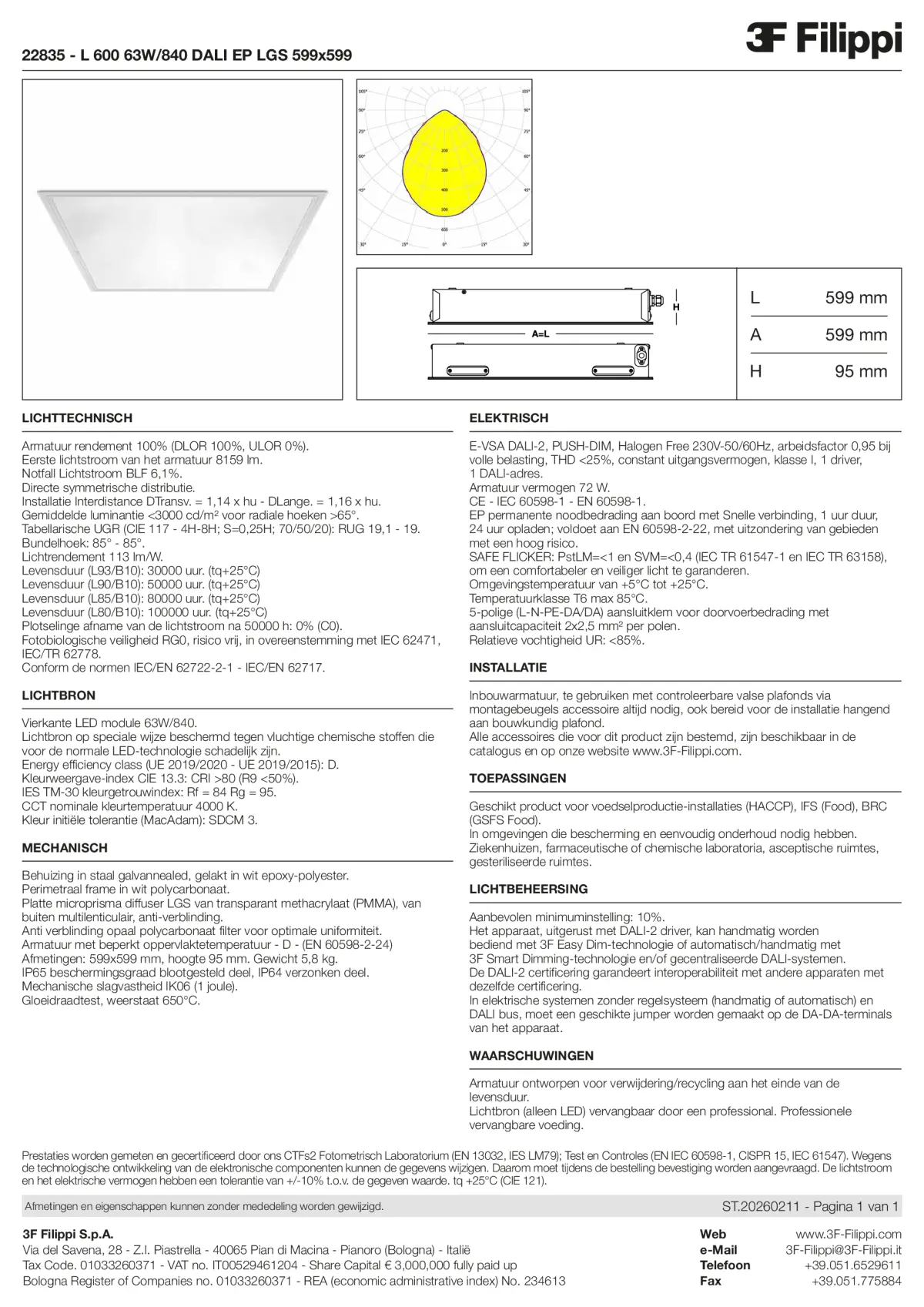 22835 - L 600 63W-840 DALI EP LGS 599x599 - Datasheet - nl