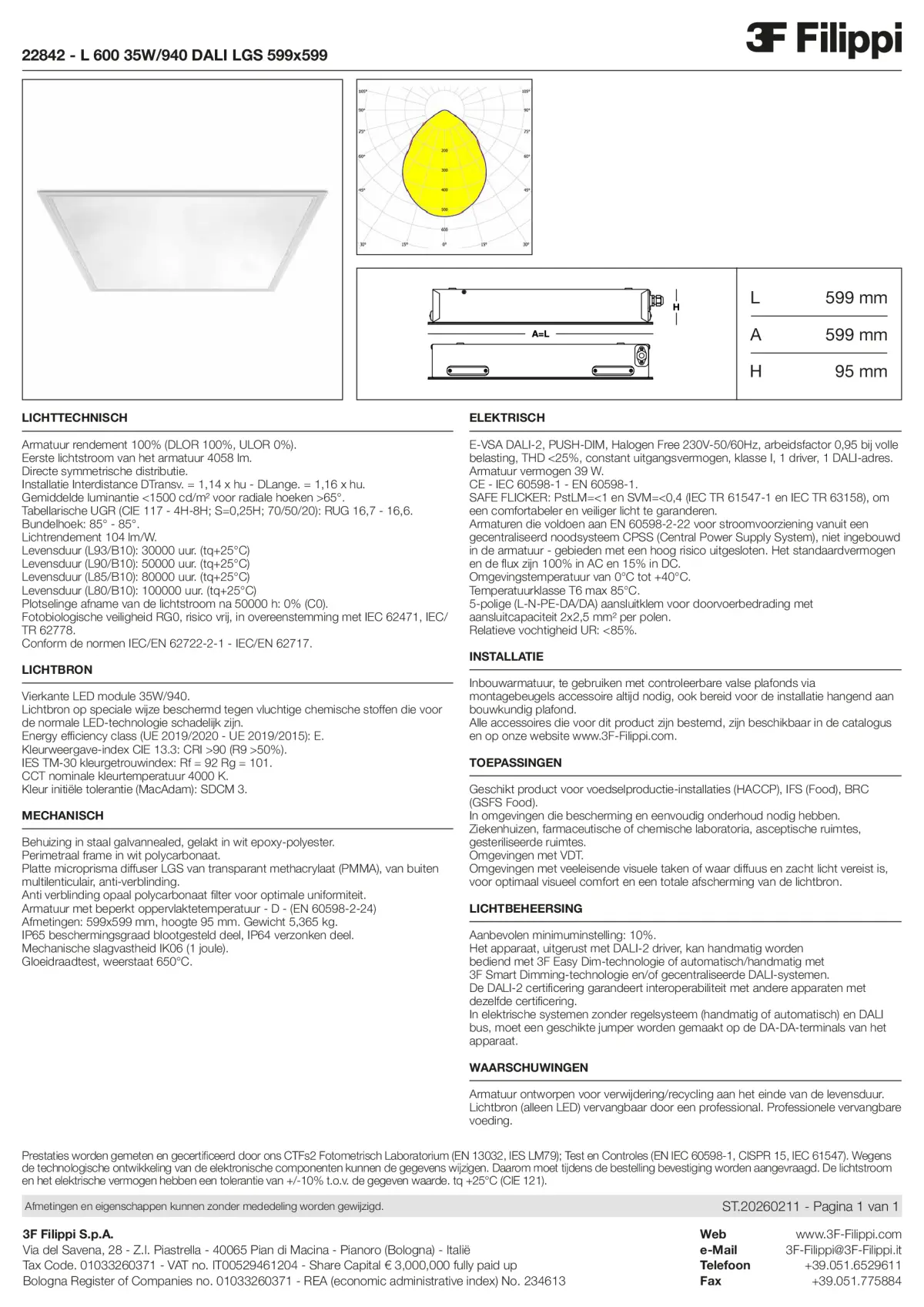 22842 - L 600 35W-940 DALI LGS 599x599 - Datasheet - nl