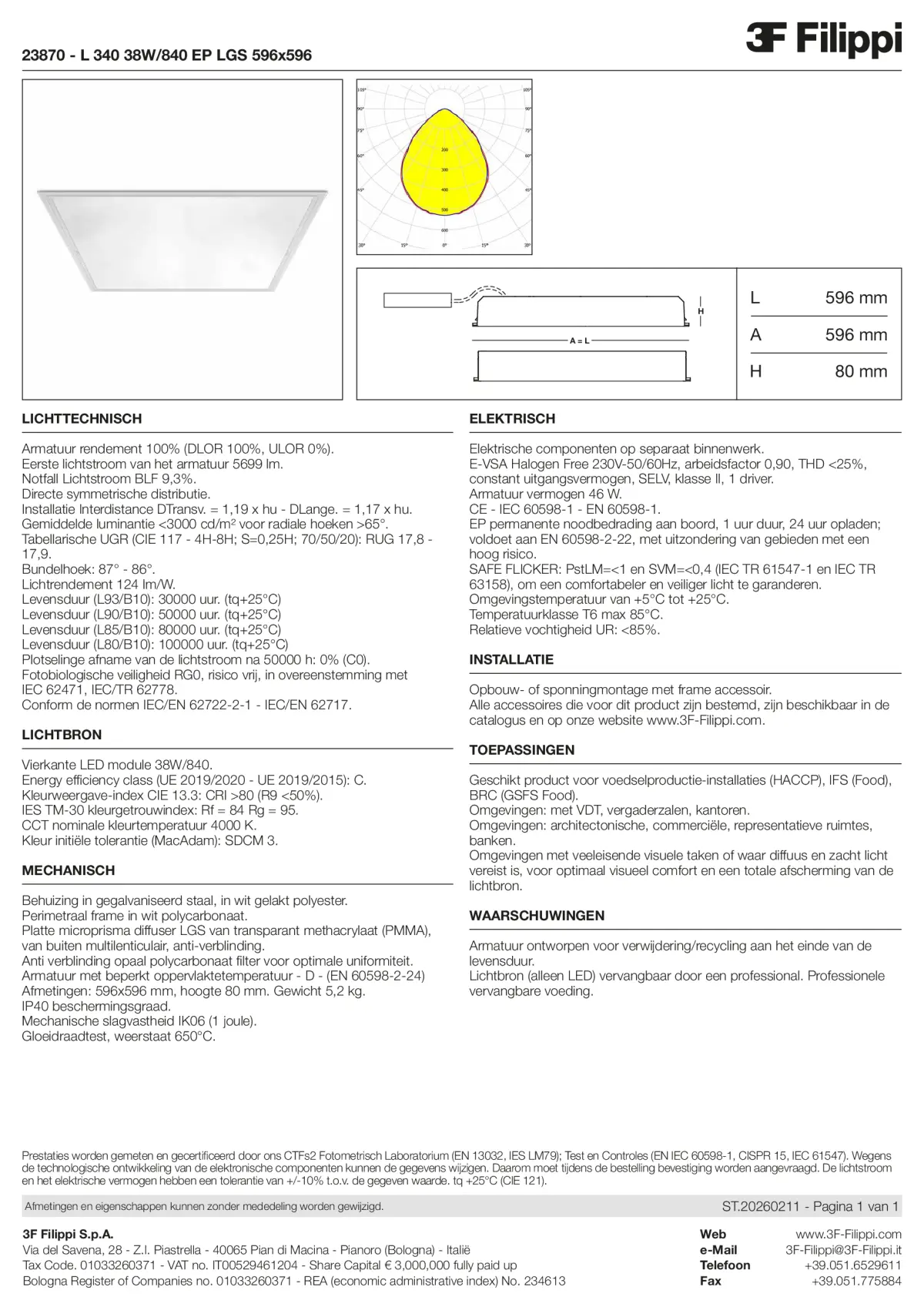 23870 - L 340 38W-840 EP LGS 596x596 - Datasheet - nl