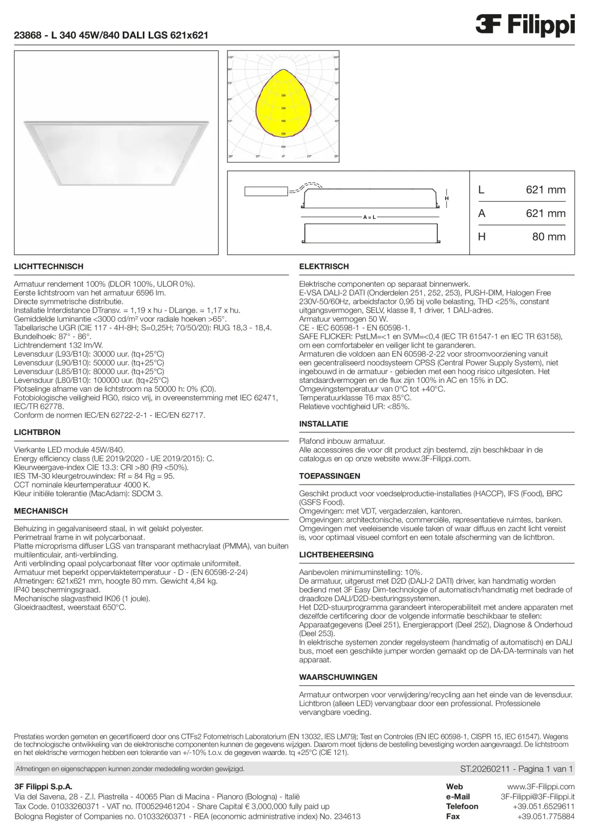 23868 - L 340 45W-840 DALI LGS 621x621 - Datasheet - nl