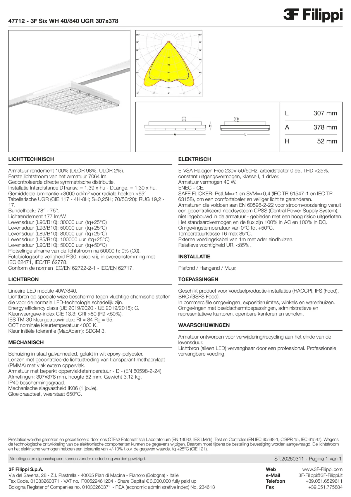 47712 - 3F Six WH 40-840 UGR 307x378 - Datasheet - nl