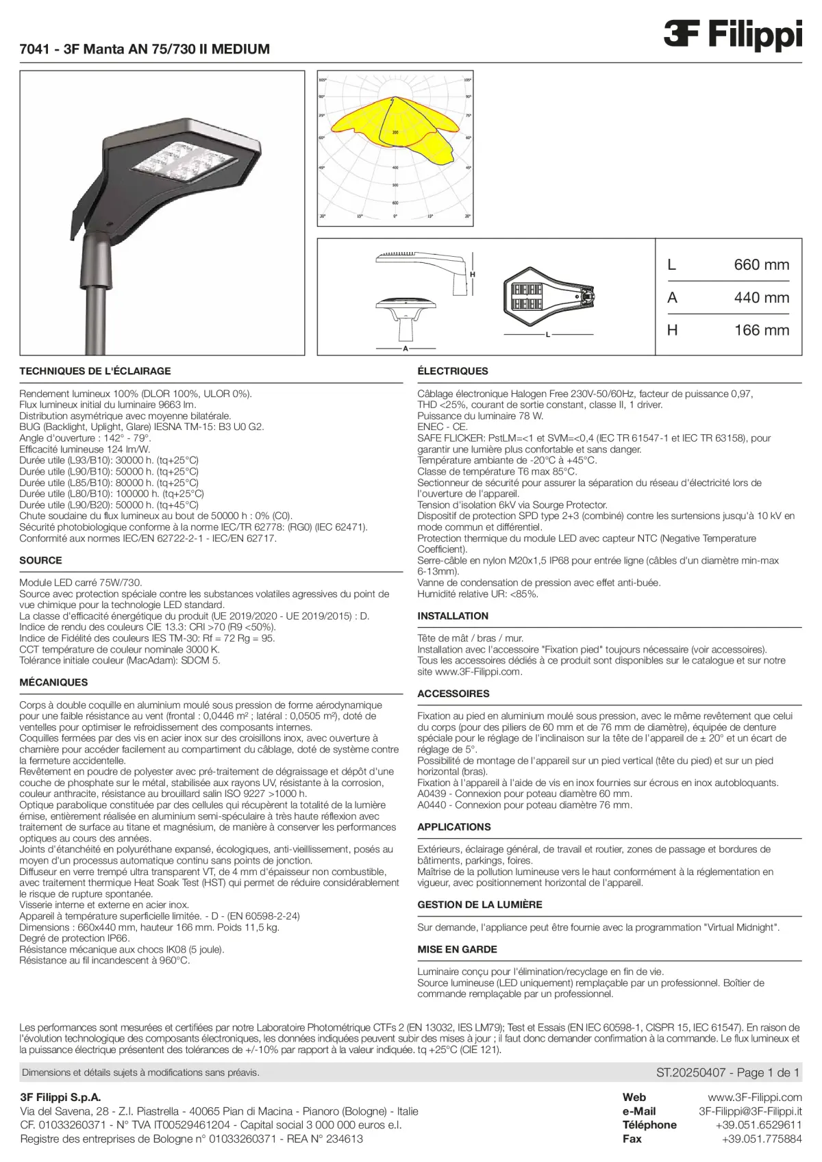 7041 - 3F Manta AN 75-730 II MEDIUM - Datasheet - fr