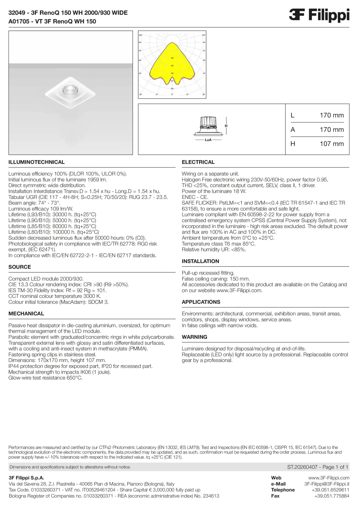 32049+A01705 - 3F RenoQ 150 WH 2000-930 WIDE + VT WH - Datasheet - en