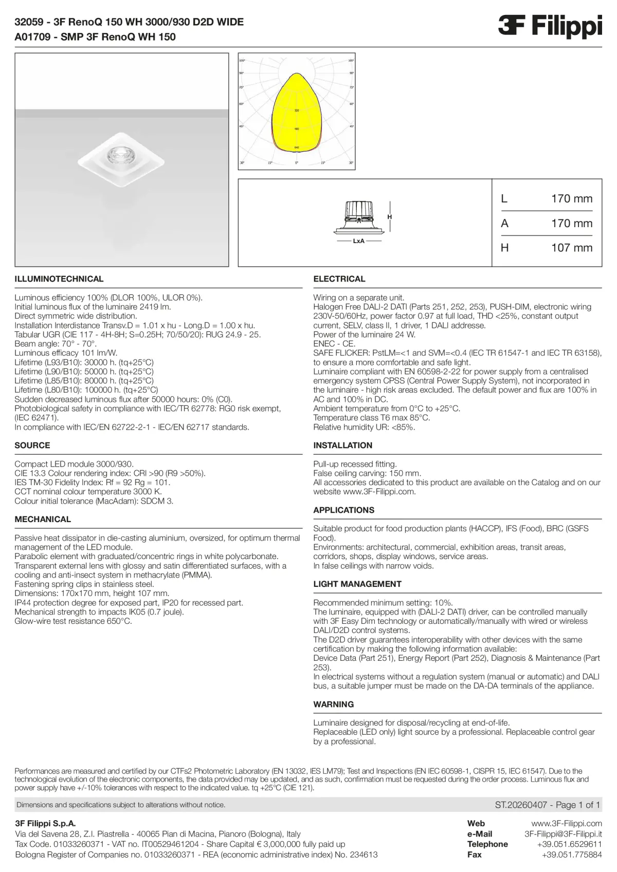32059+A01709 - 3F RenoQ 150 WH 3000-930 D2D WIDE + SMP WH - Datasheet - en