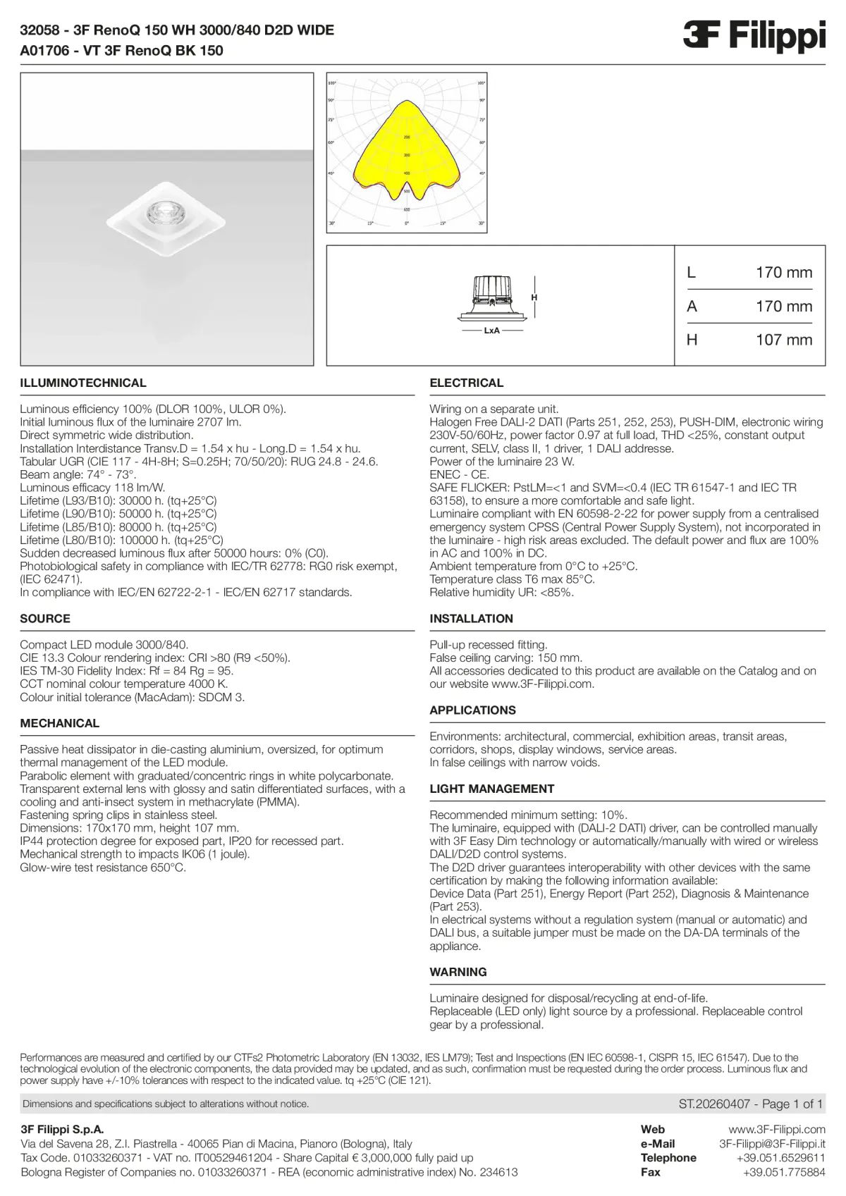 32058+A01706 - 3F RenoQ 150 WH 3000-840 D2D WIDE + VT BK - Datasheet - en