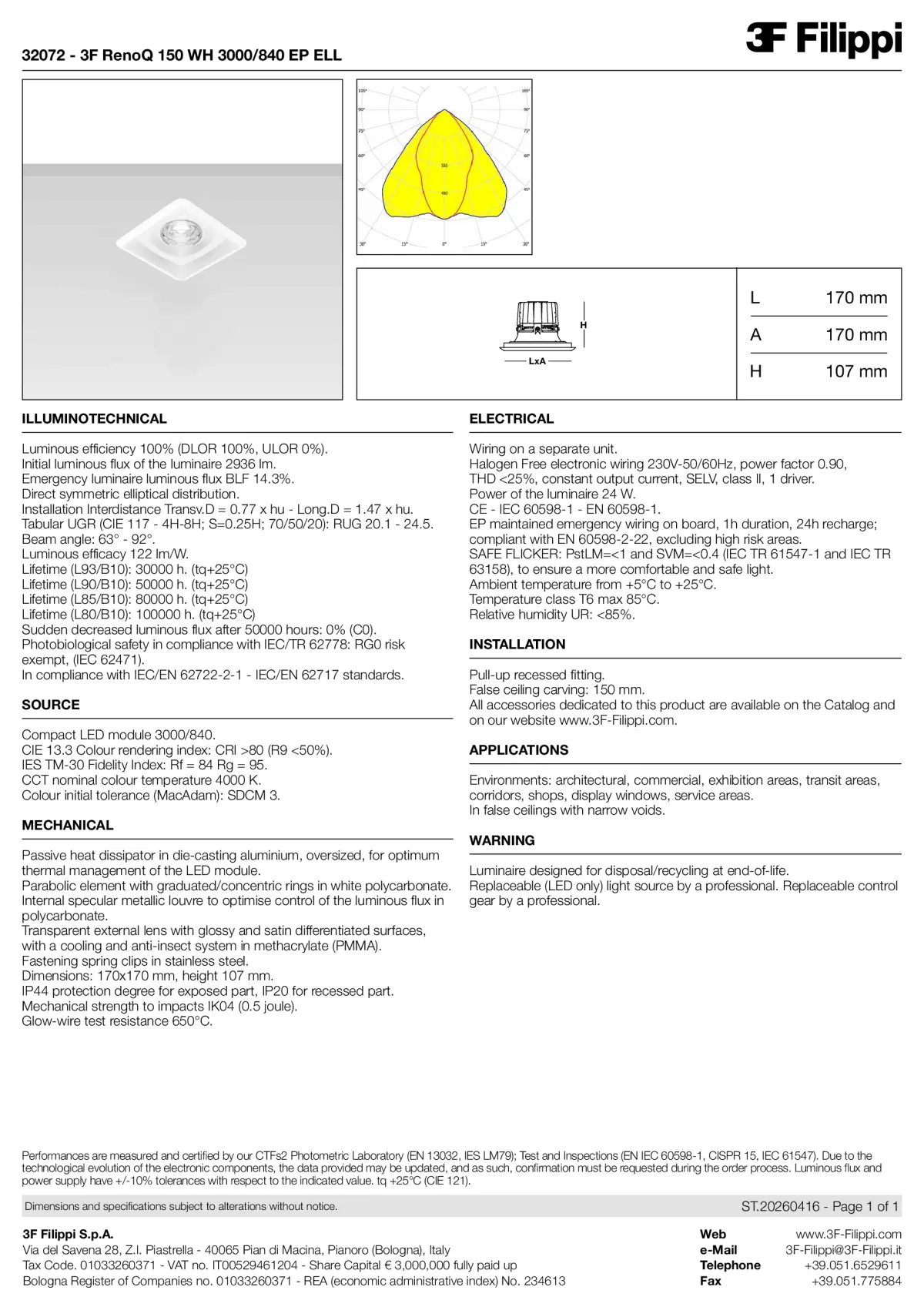 32072 - 3F RenoQ 150 WH 3000-840 EP ELL - Datasheet - en