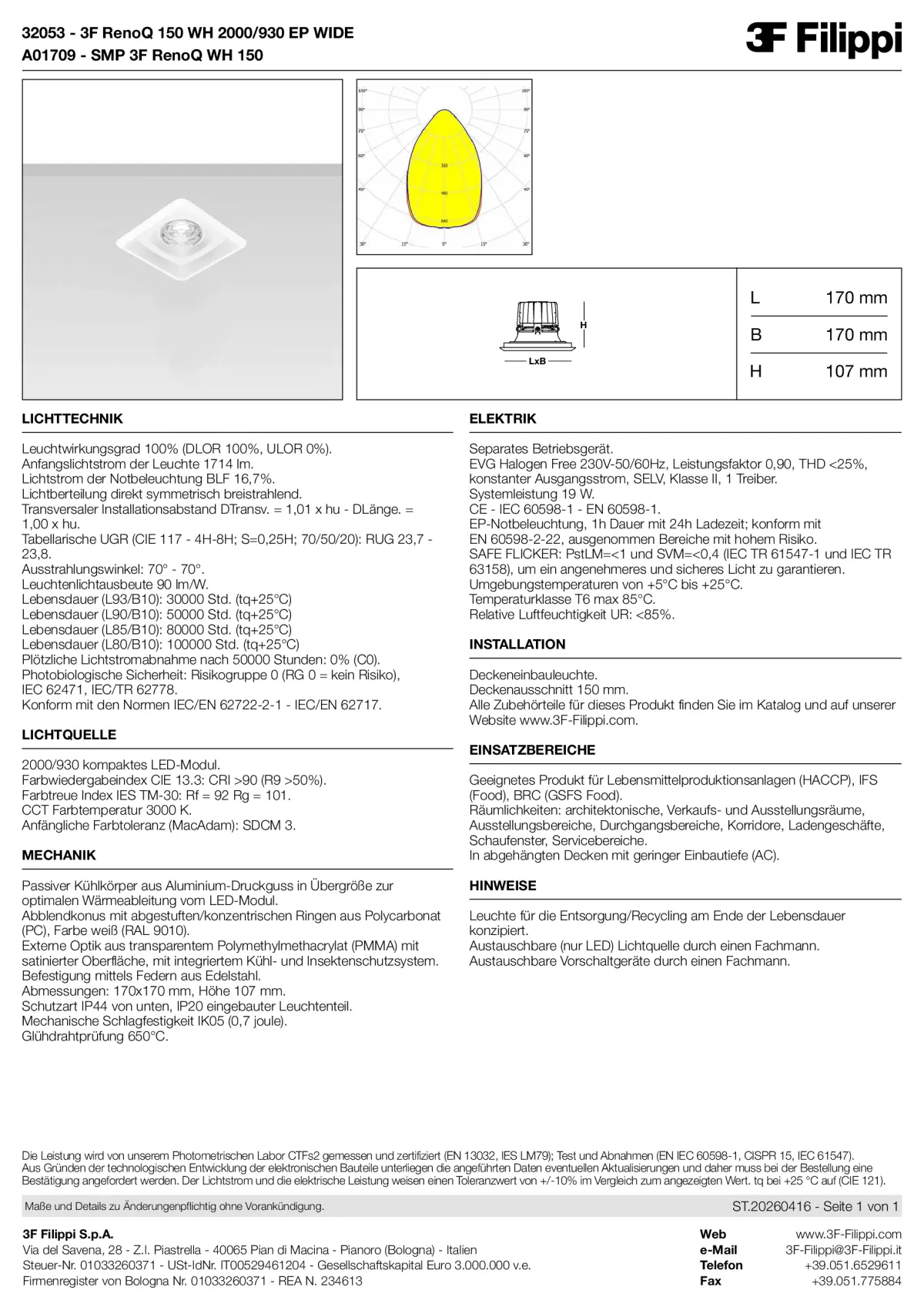 32053+A01709 - 3F RenoQ 150 WH 2000-930 EP WIDE + SMP WH - Datasheet - de