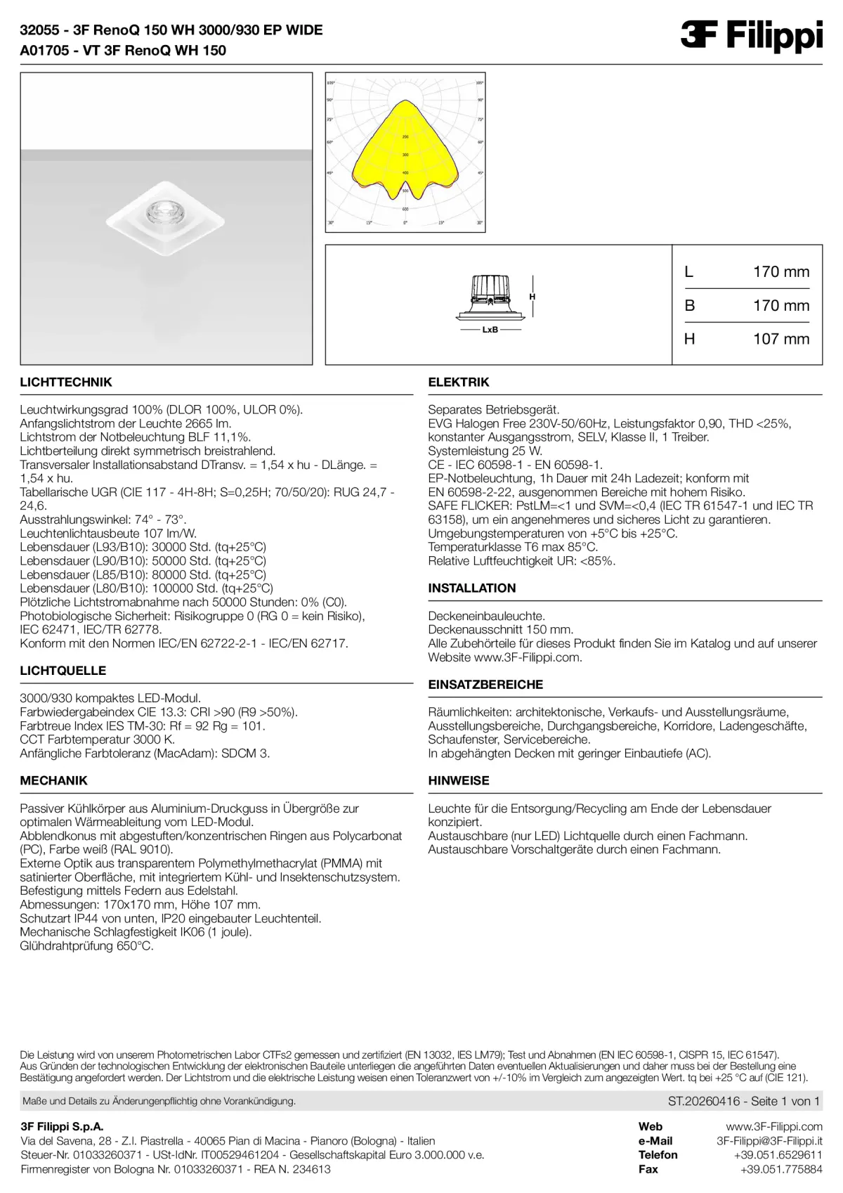 32055+A01705 - 3F RenoQ 150 WH 3000-930 EP WIDE + VT WH - Datasheet - de