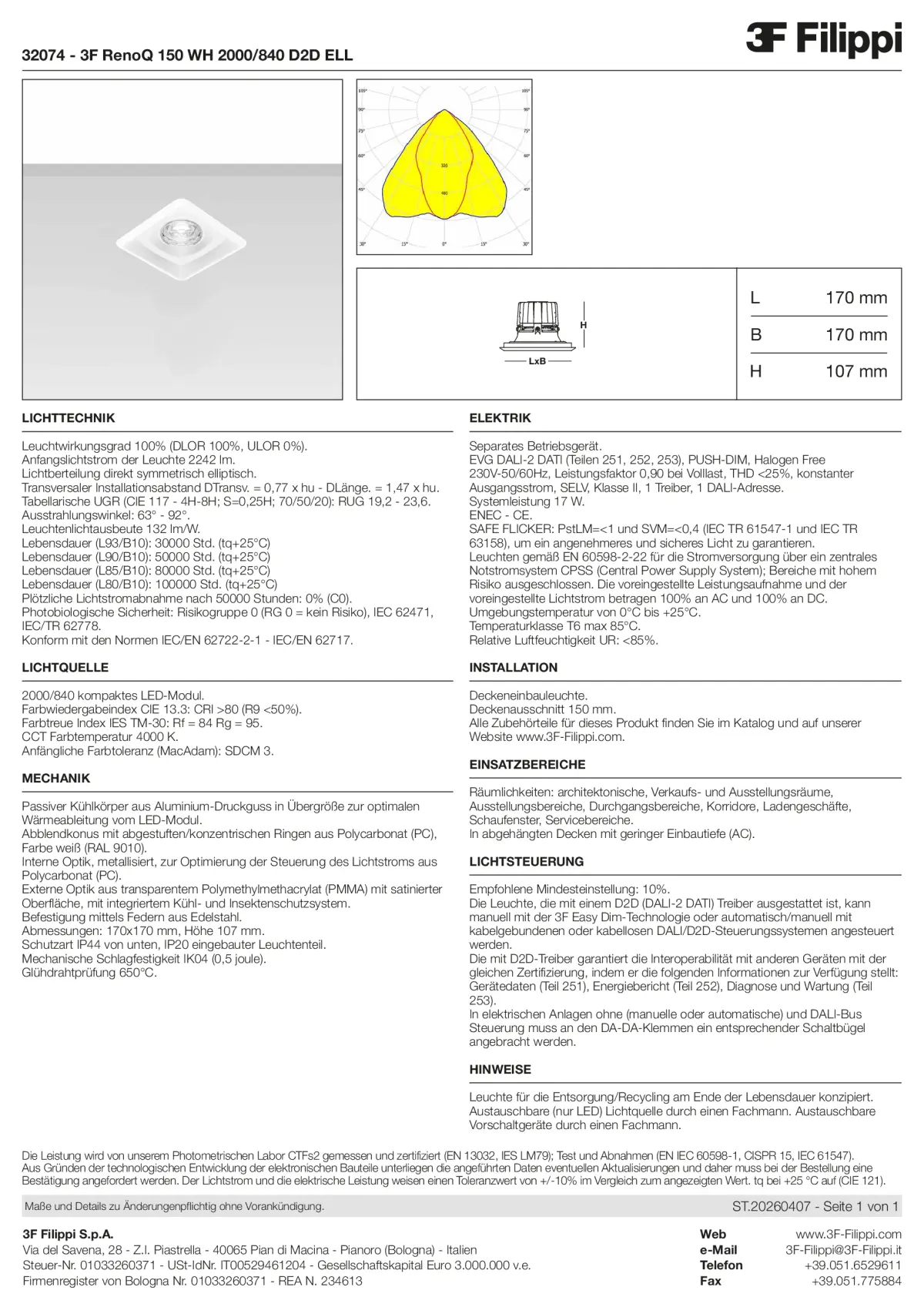 32074 - 3F RenoQ 150 WH 2000-840 D2D ELL - Datasheet - de