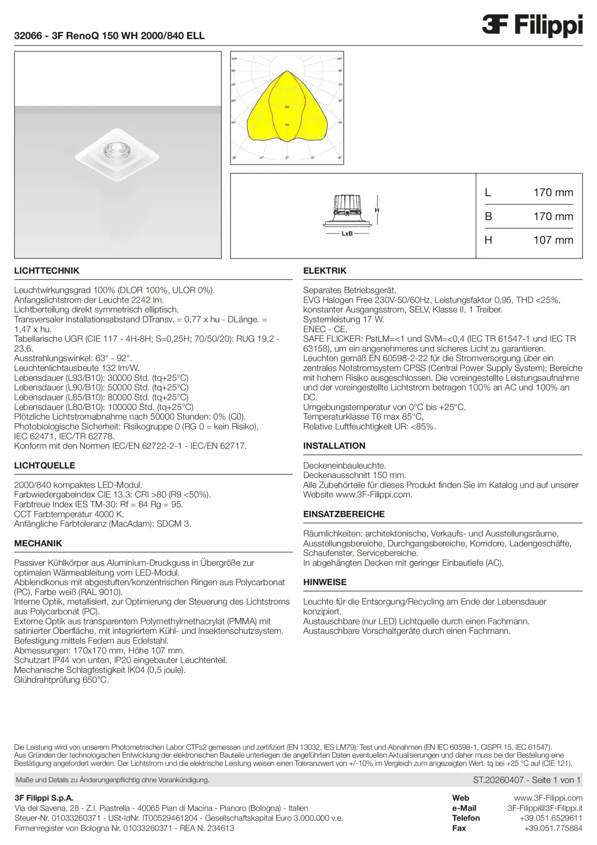 32066 - 3F RenoQ 150 WH 2000-840 ELL - Datasheet - de