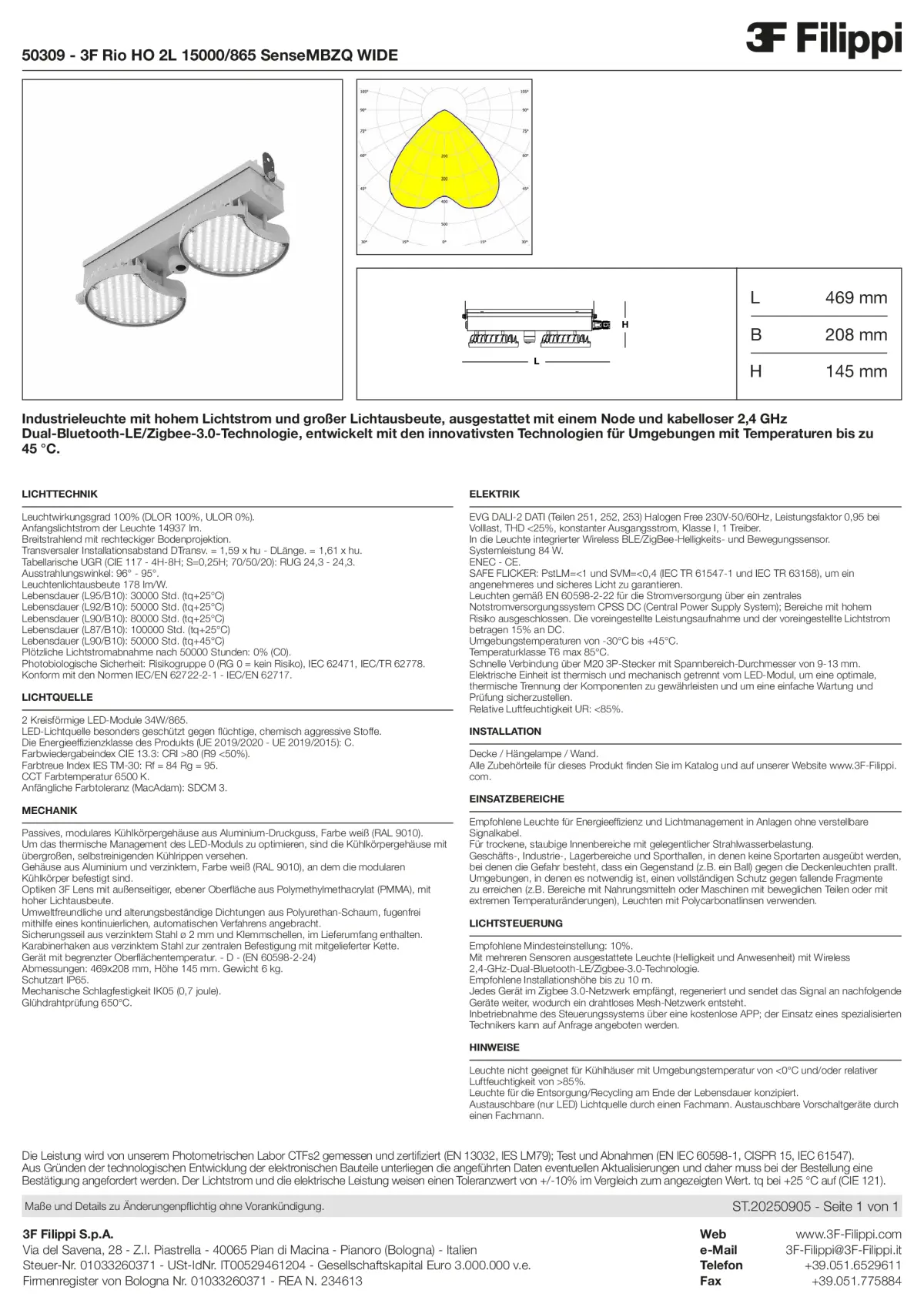 50309 - 3F Rio HO 2L 15000-865 SenseMBZQ WIDE - Datasheet - de