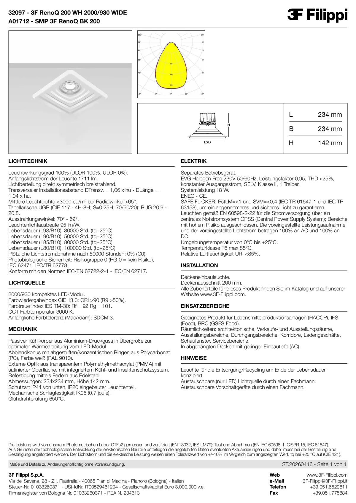 32097+A01712 - 3F RenoQ 200 WH 2000-930 WIDE + SMP BK - Datasheet - de