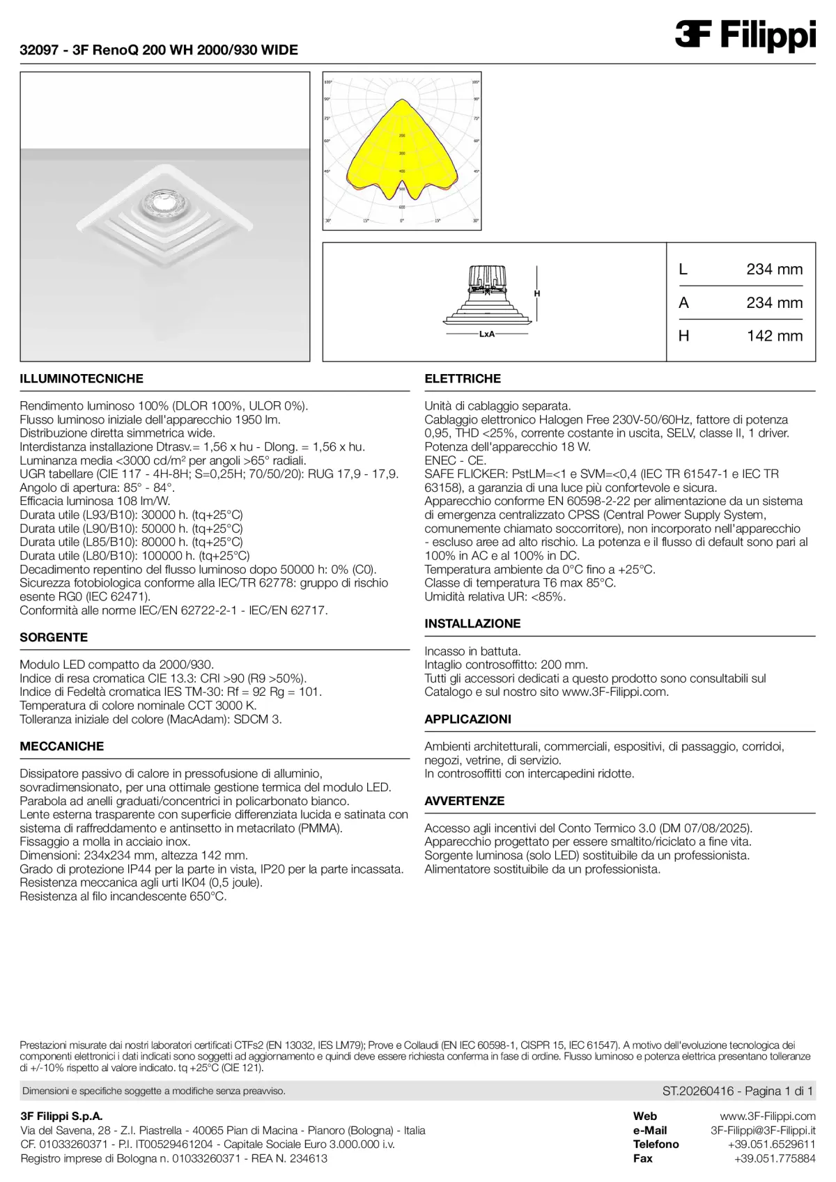 32097 - 3F RenoQ 200 WH 2000-930 WIDE - Datasheet - it