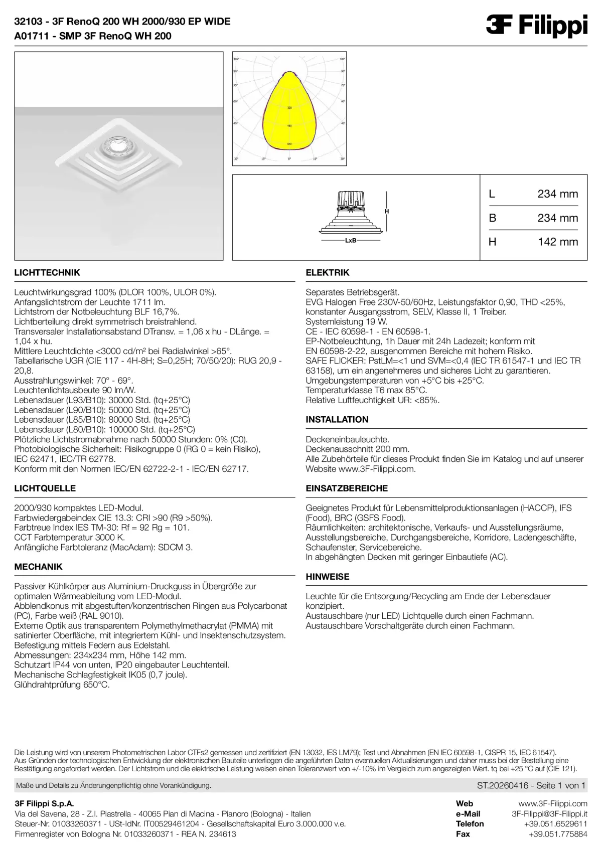 32103+A01711 - 3F RenoQ 200 WH 2000-930 EP WIDE + SMP WH - Datasheet - de