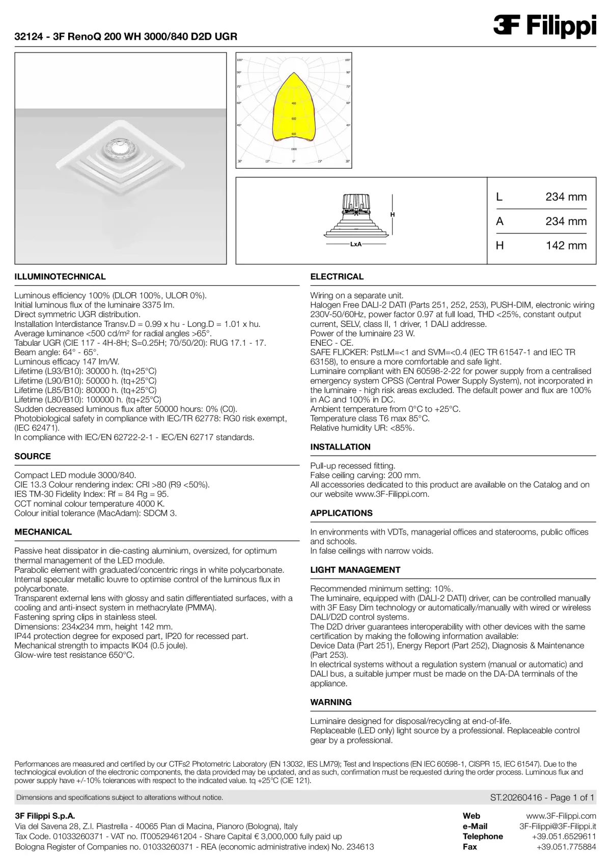 32124 - 3F RenoQ 200 WH 3000-840 D2D UGR - Datasheet - en