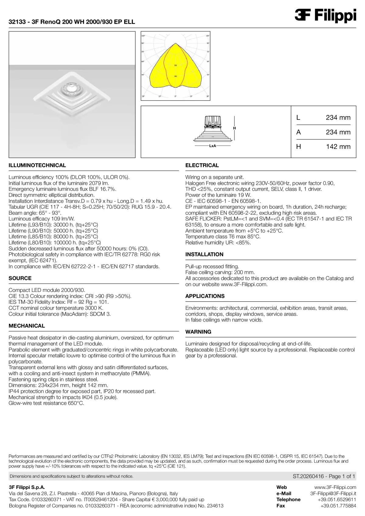 32133 - 3F RenoQ 200 WH 2000-930 EP ELL - Datasheet - en