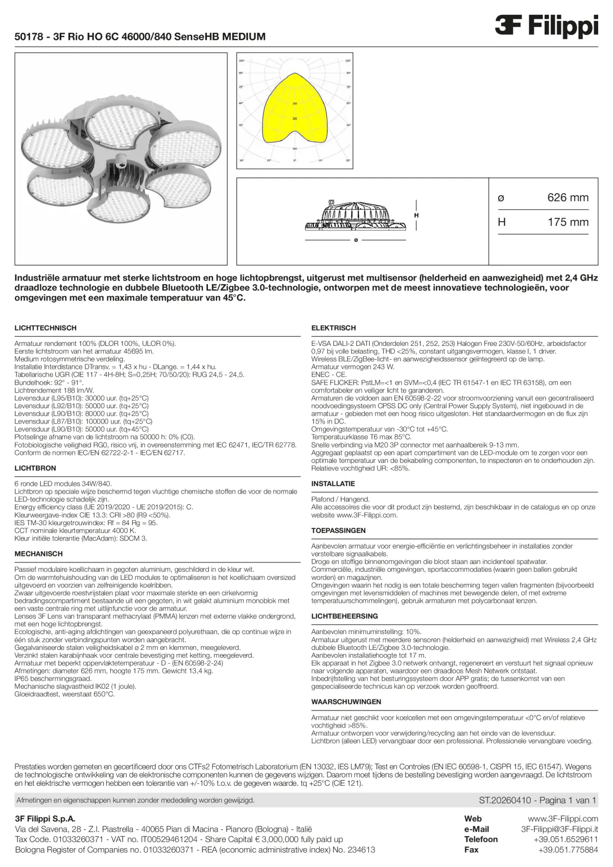 50178 - 3F Rio HO 6C 46000-840 SenseHB MEDIUM - Datasheet - nl