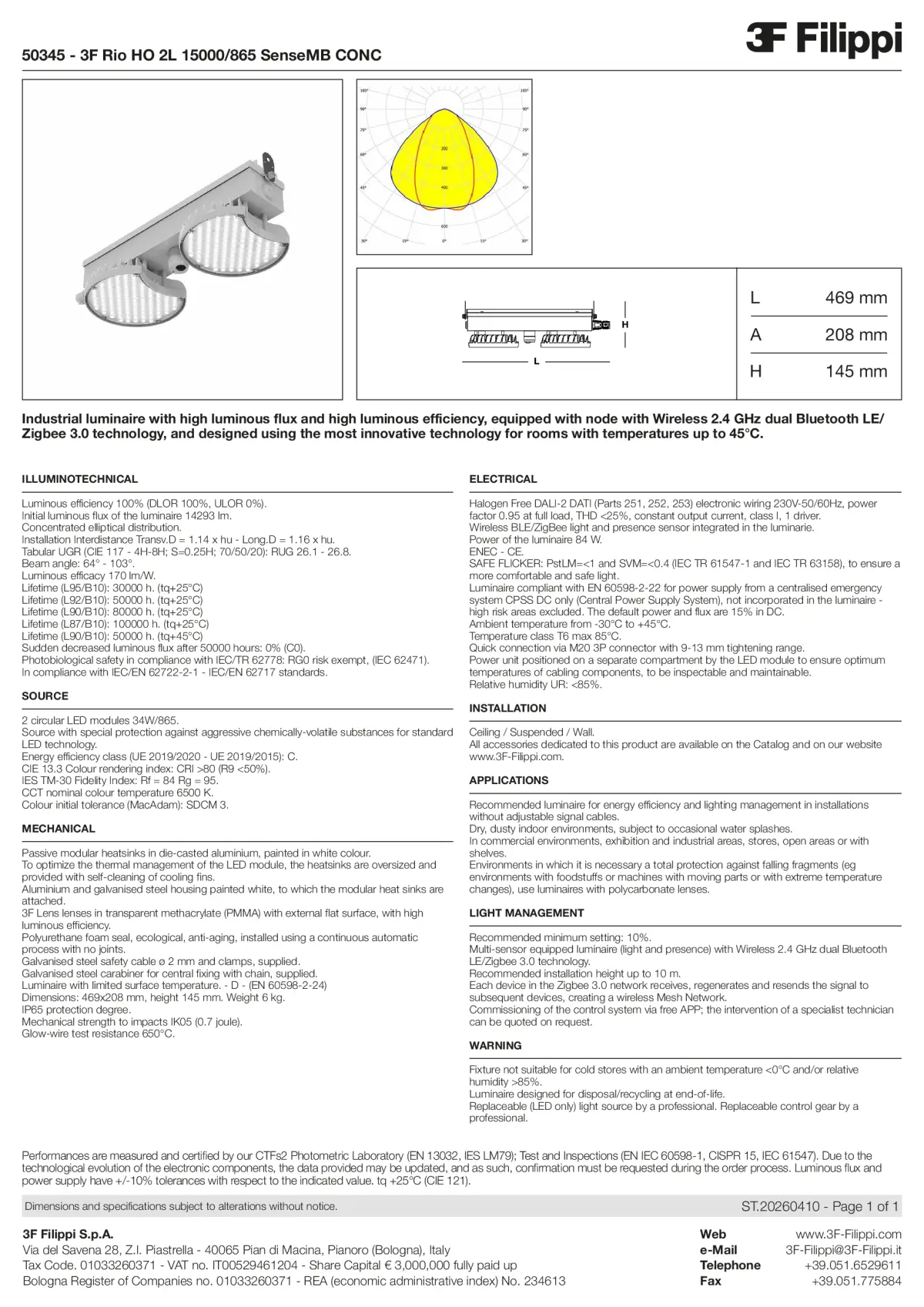 50345 - 3F Rio HO 2L 15000-865 SenseMB CONC - Datasheet - en