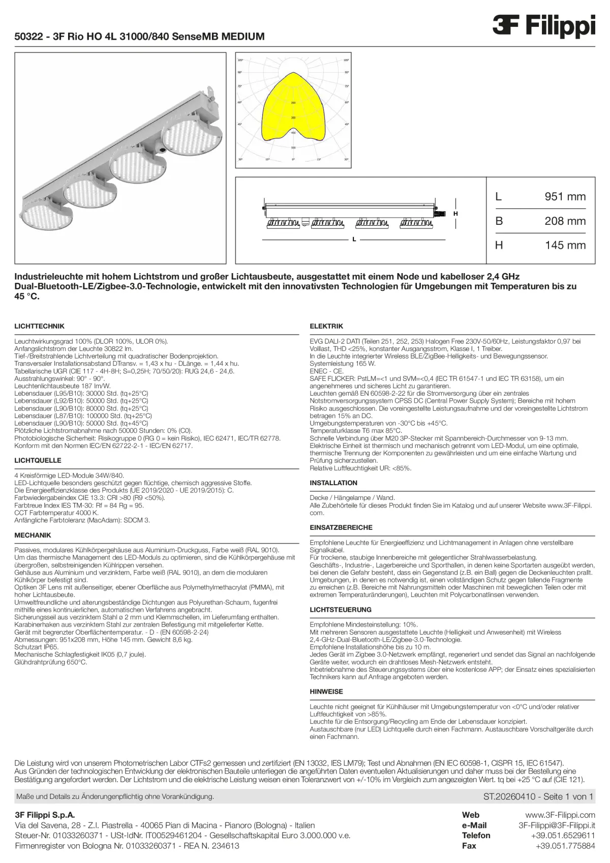 50322 - 3F Rio HO 4L 31000-840 SenseMB MEDIUM - Datasheet - de