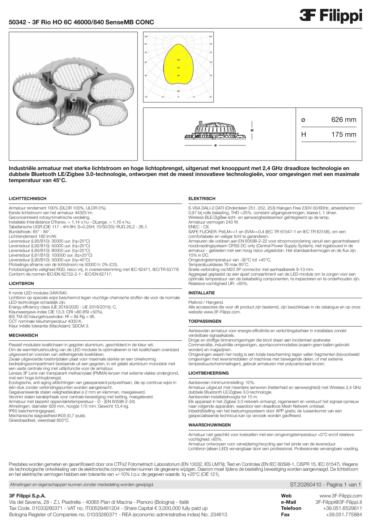 50342 - 3F Rio HO 6C 46000-840 SenseMB CONC - Datasheet - nl