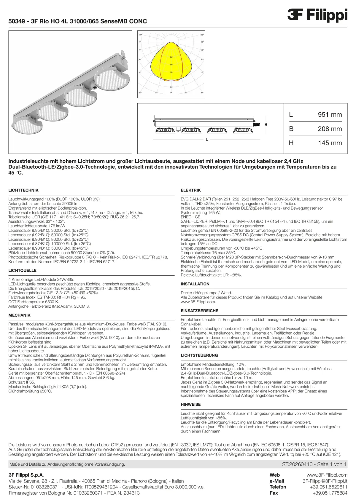 50349 - 3F Rio HO 4L 31000-865 SenseMB CONC - Datasheet - de