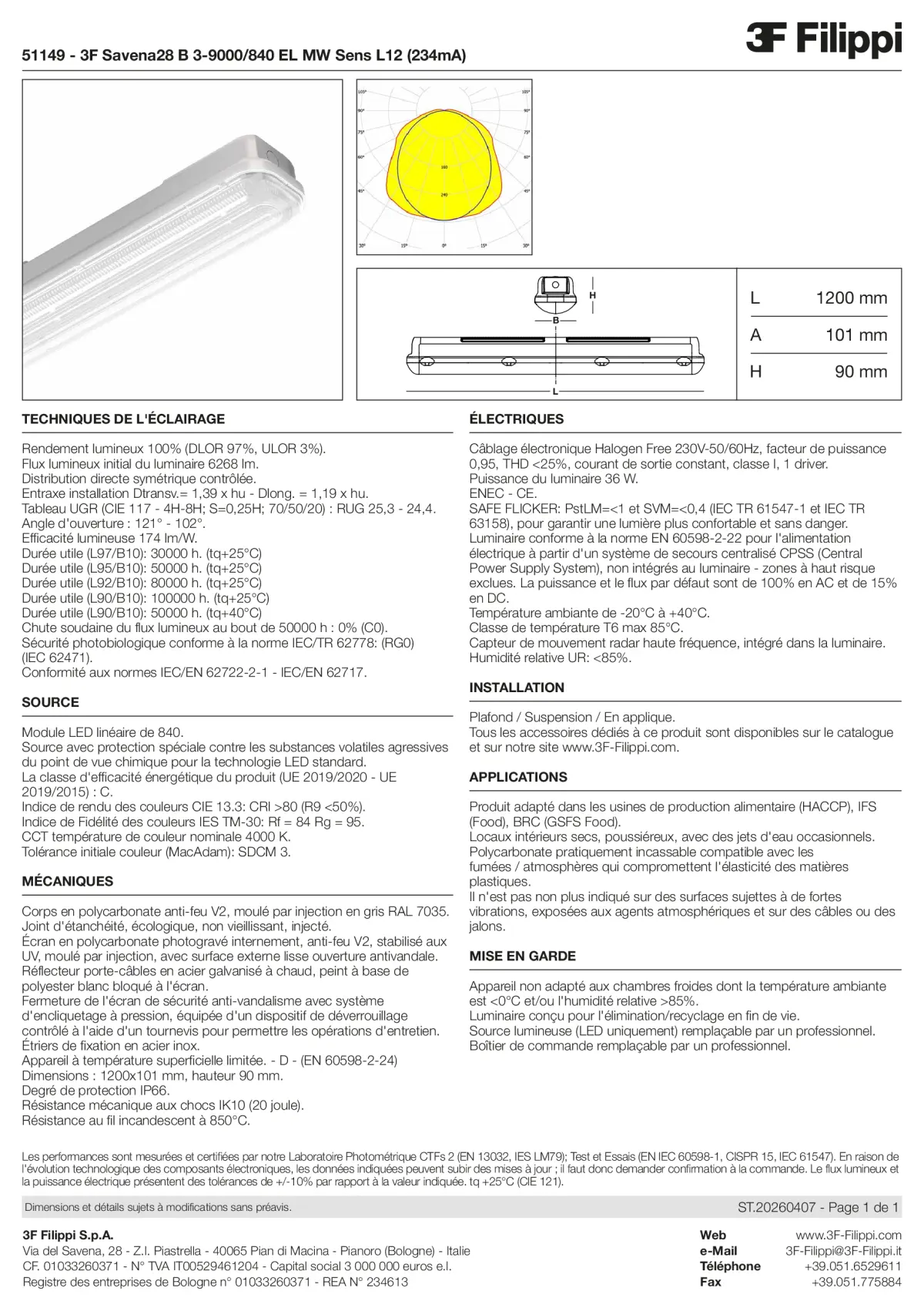 51149 - 3F Savena28 B 3-9000-840 EL MW Sens L12 (234mA) - Datasheet - fr