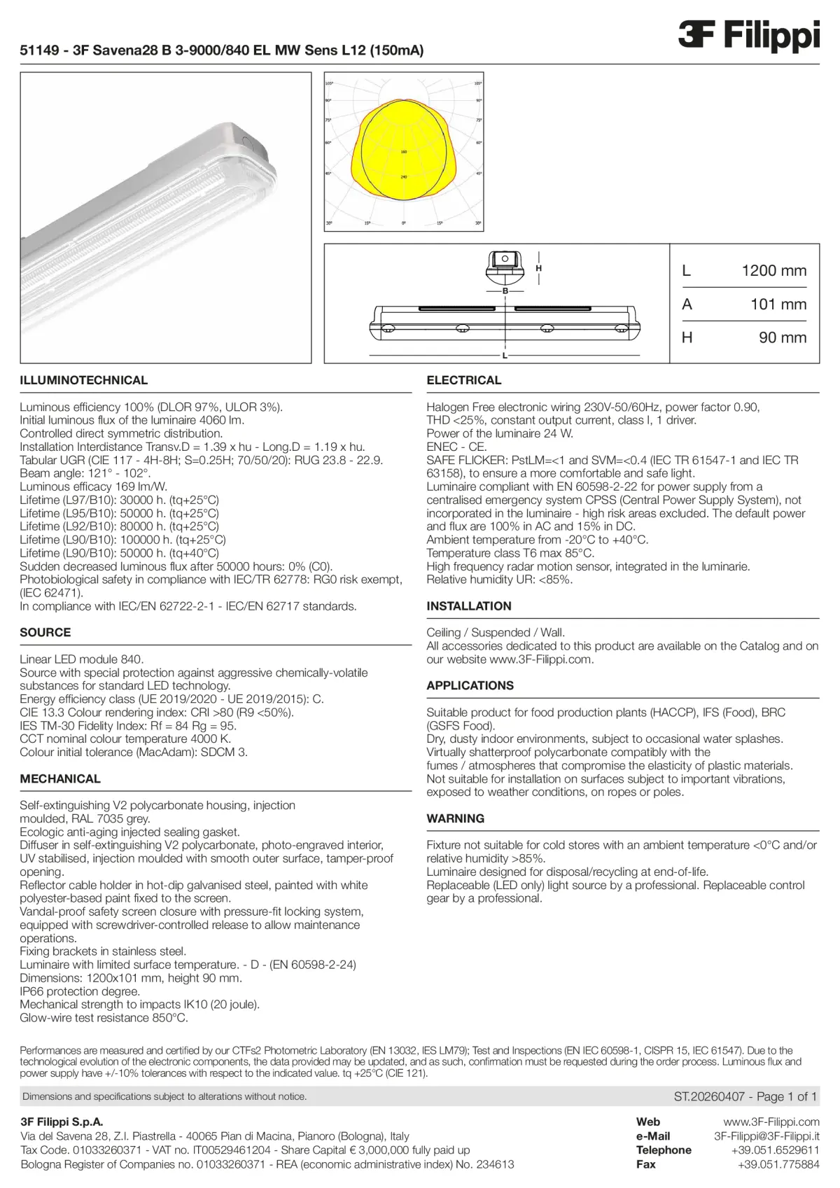 51149 - 3F Savena28 B 3-9000-840 EL MW Sens L12 (150mA) - Datasheet - en