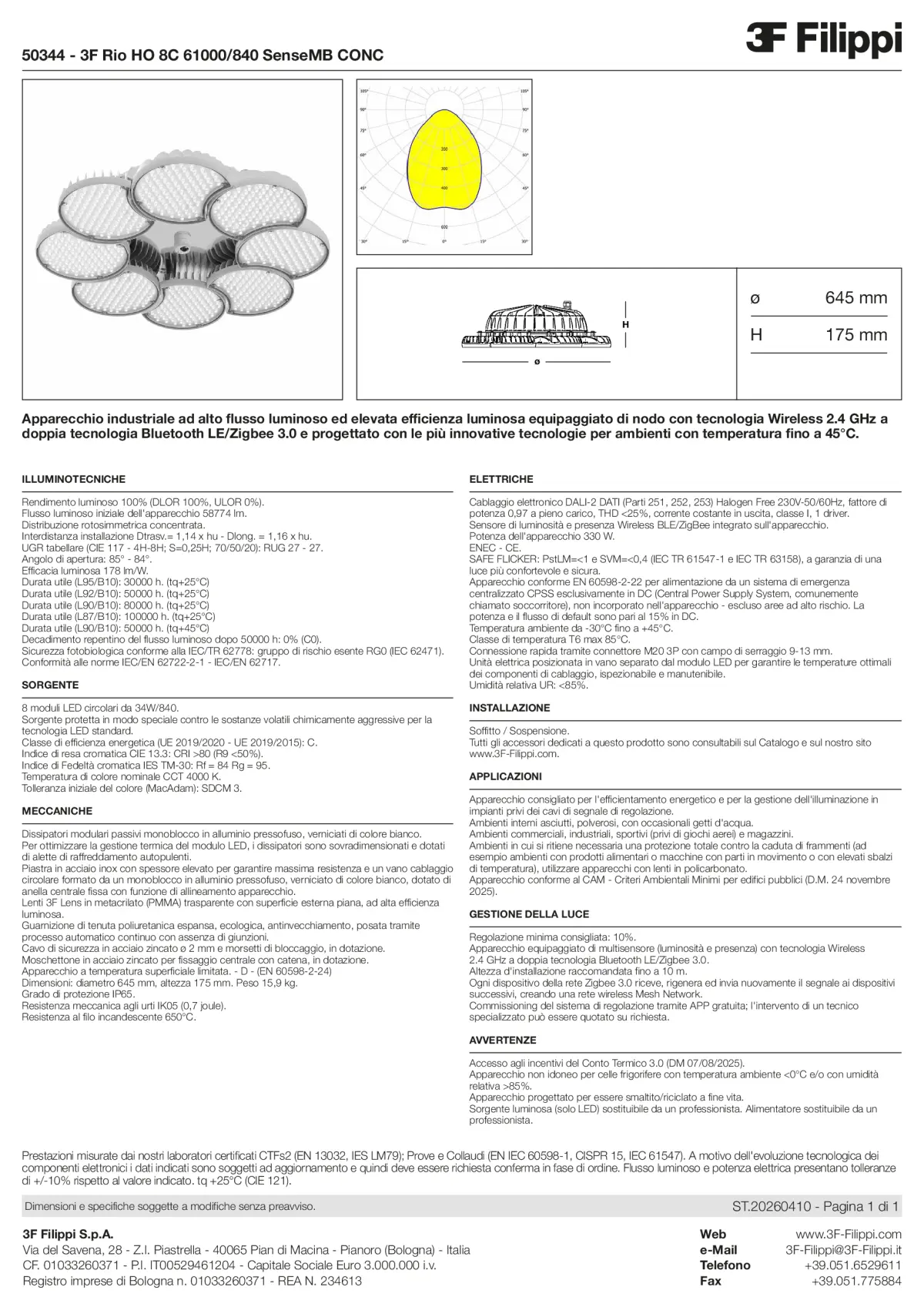 50344 - 3F Rio HO 8C 61000-840 SenseMB CONC - Datasheet - it