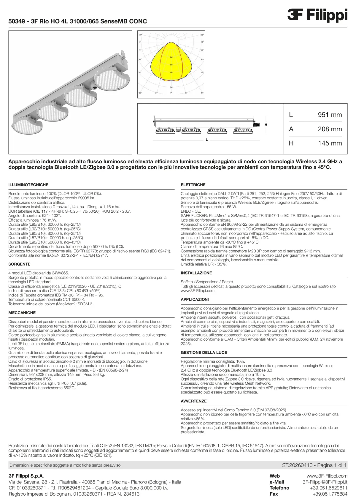 50349 - 3F Rio HO 4L 31000-865 SenseMB CONC - Datasheet - it