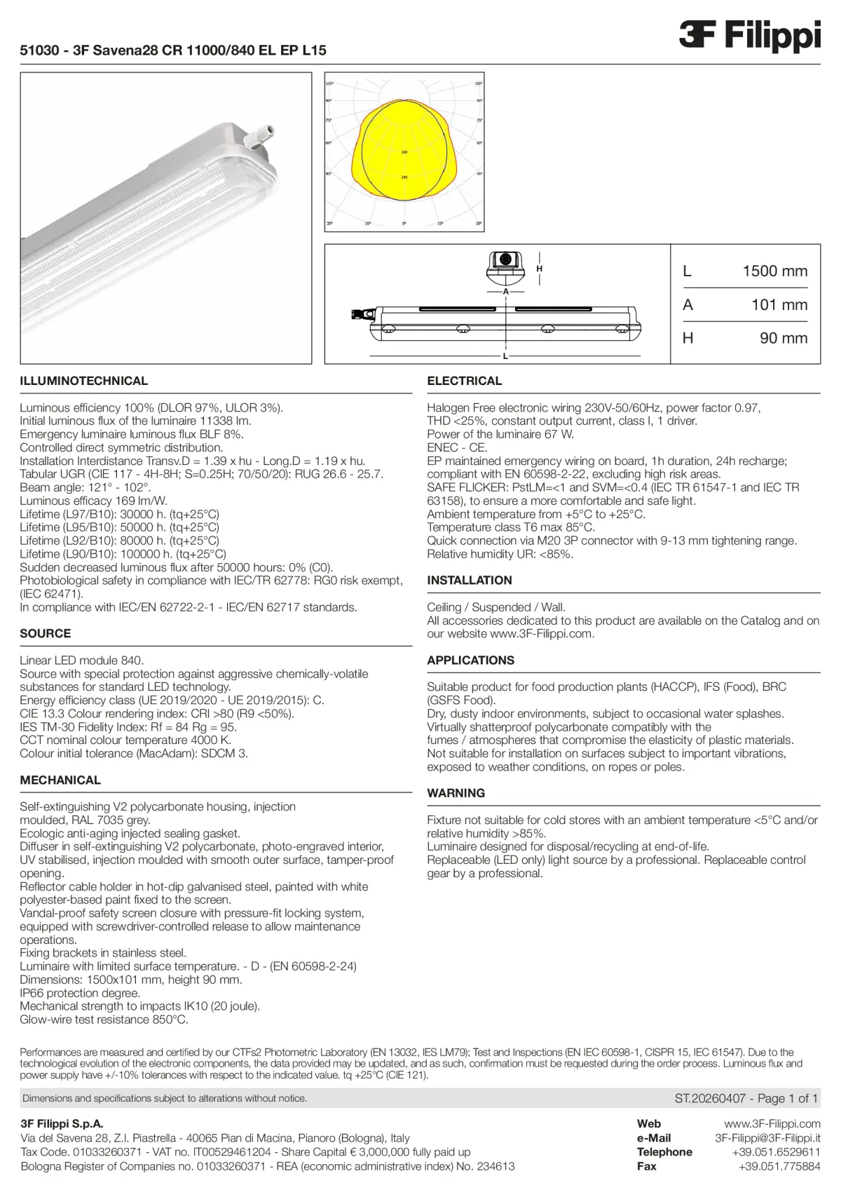 51030 - 3F Savena28 CR 11000-840 EL EP L15 - Datasheet - en