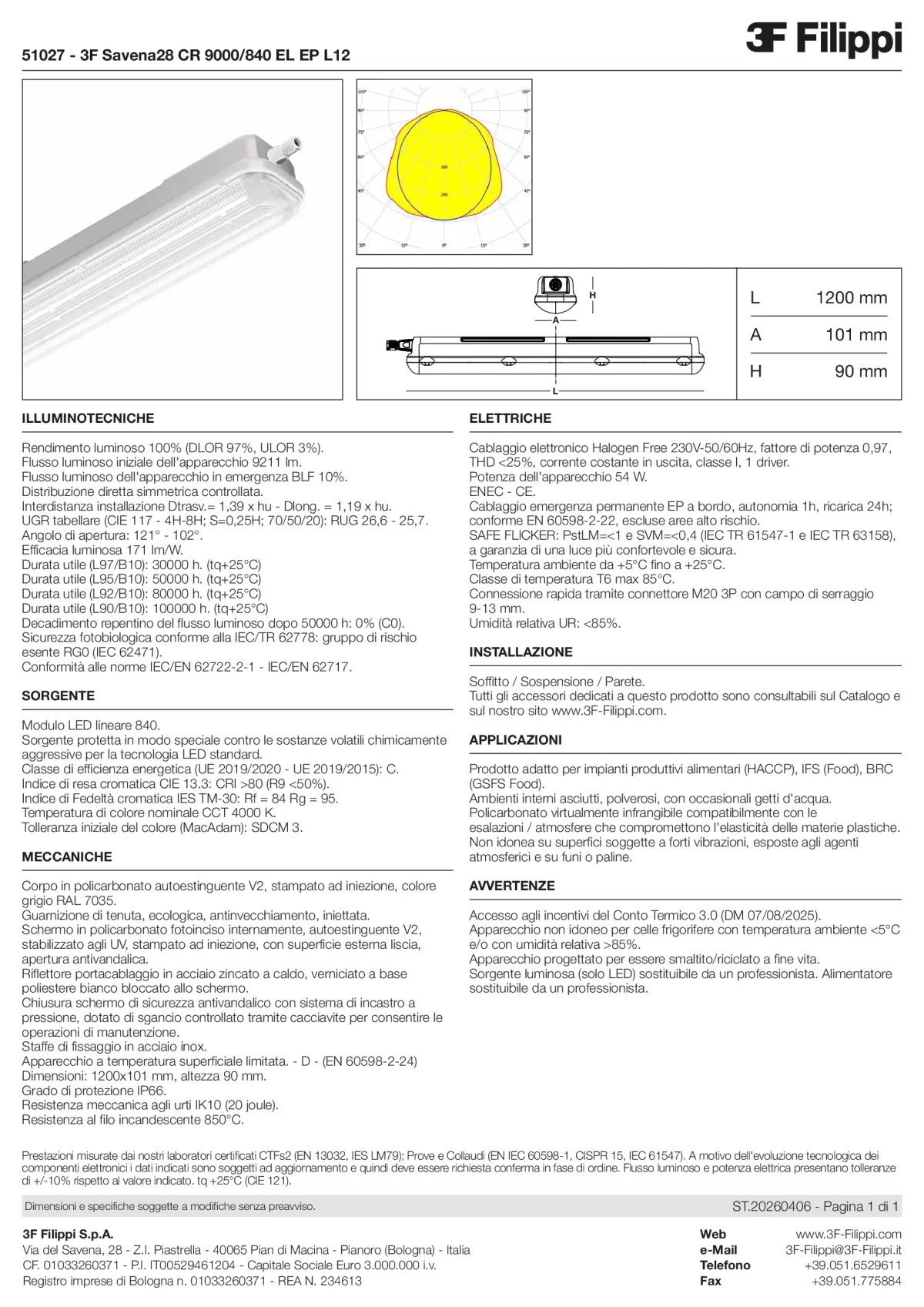 51027 - 3F Savena28 CR 9000-840 EL EP L12 - Datasheet - it