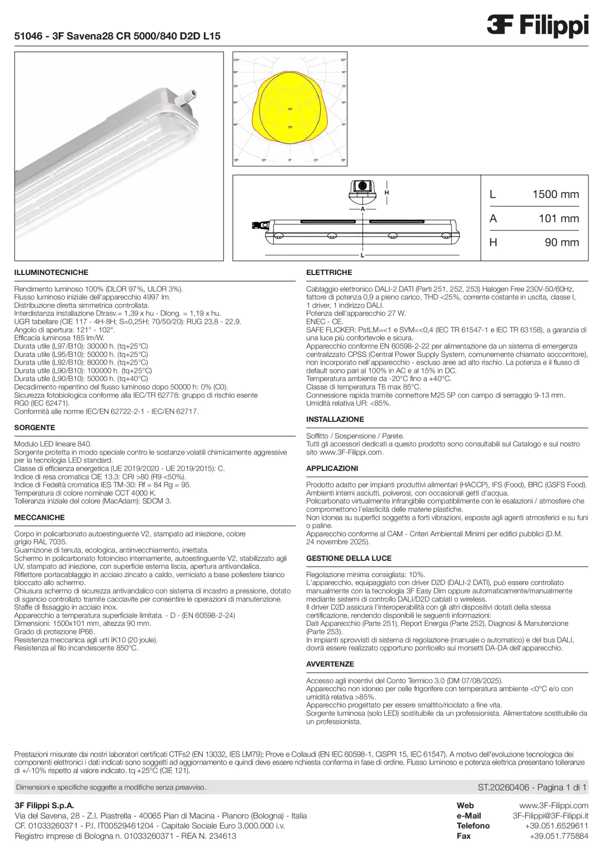 51046 - 3F Savena28 CR 5000-840 D2D L15 - Datasheet - it