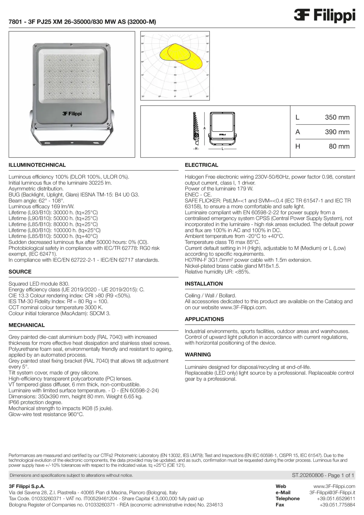 7801 - 3F PJ25 XM 26-35000-830 MW AS (32000-M) - Datasheet - en