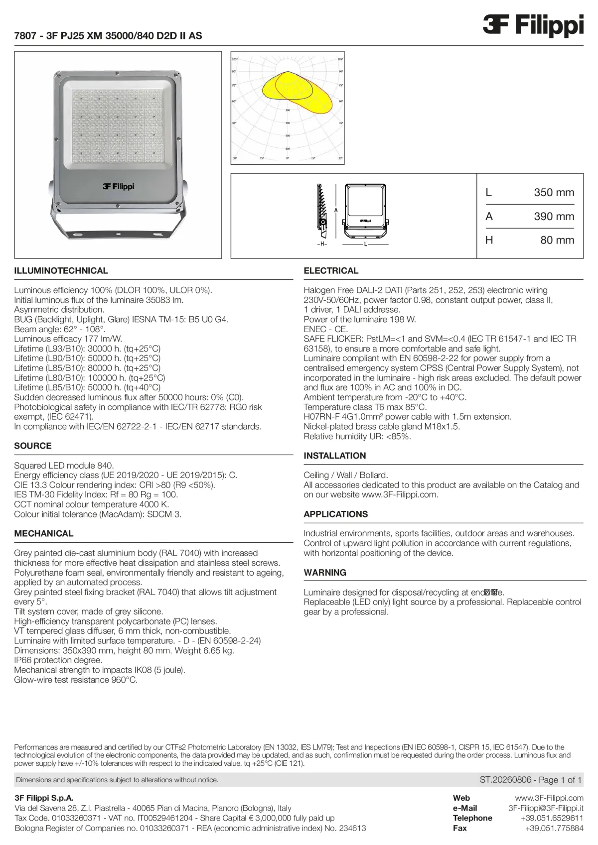 7807 - 3F PJ25 XM 35000-840 D2D II AS - Datasheet - en