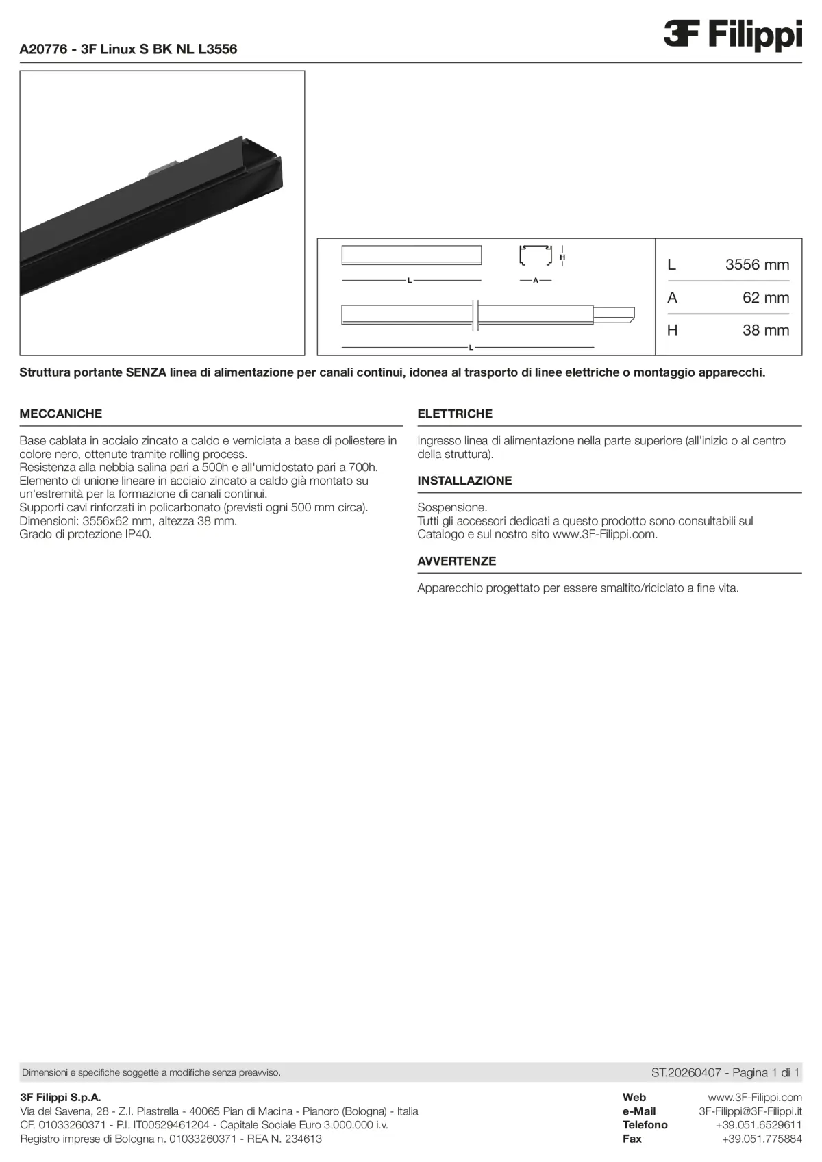A20776 - 3F Linux S BK NL L3556 - Datasheet - it
