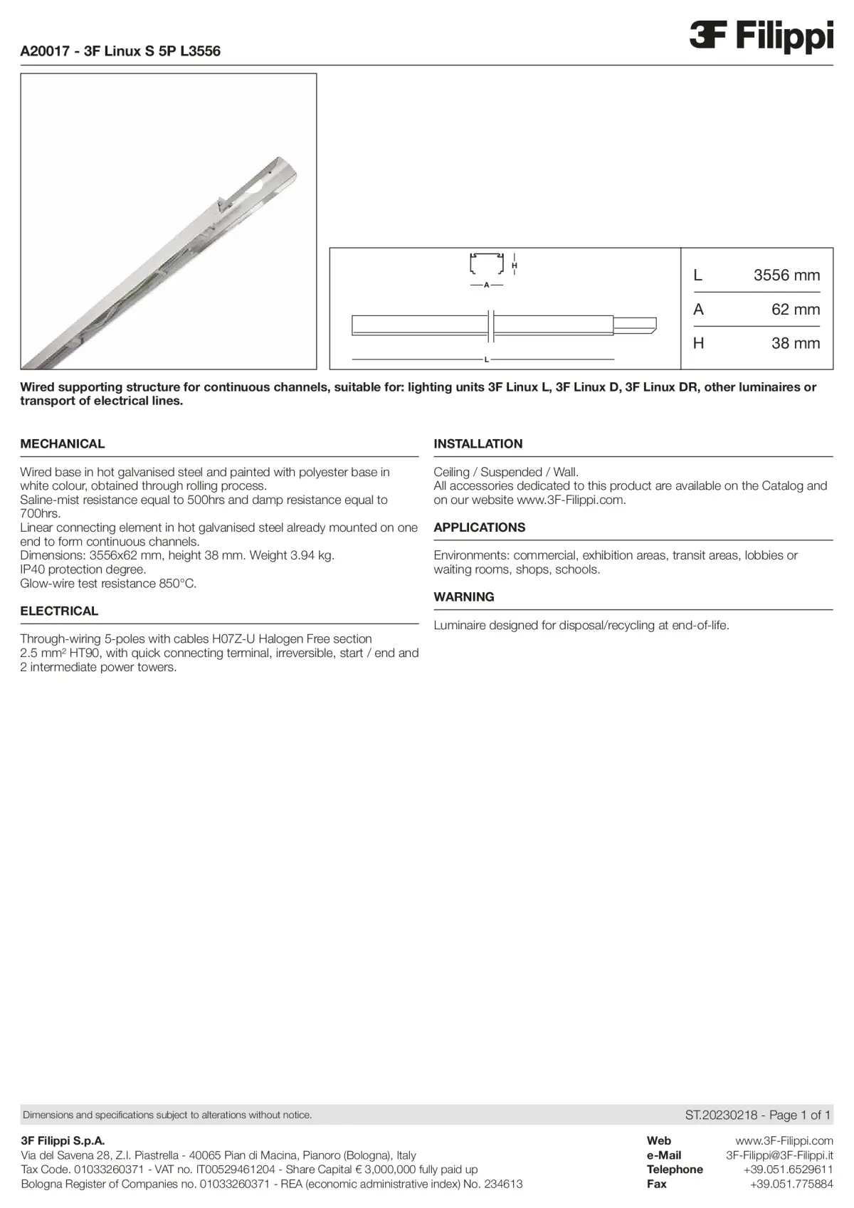 A20017 - 3F Linux S 5P L3556 - Datasheet - en