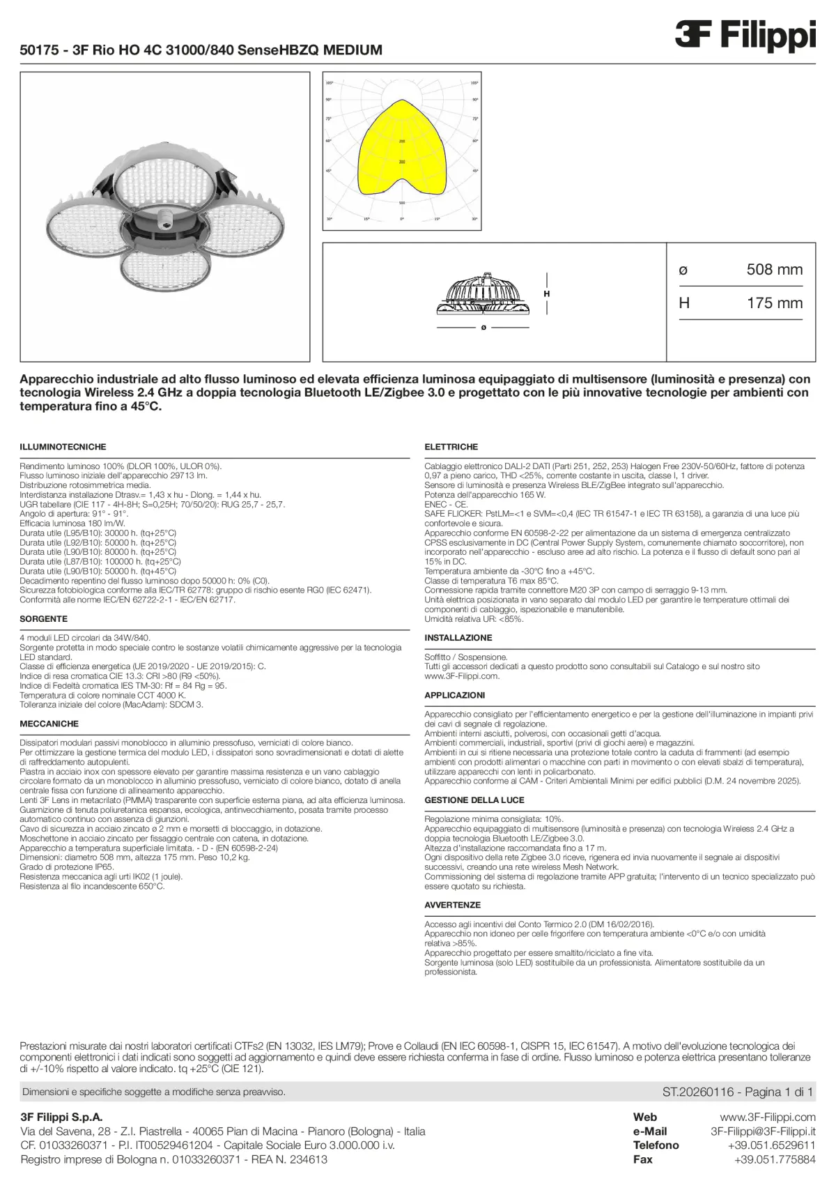 50175 - 3F Rio HO 4C 31000-840 SenseHBZQ MEDIUM - Datasheet - it