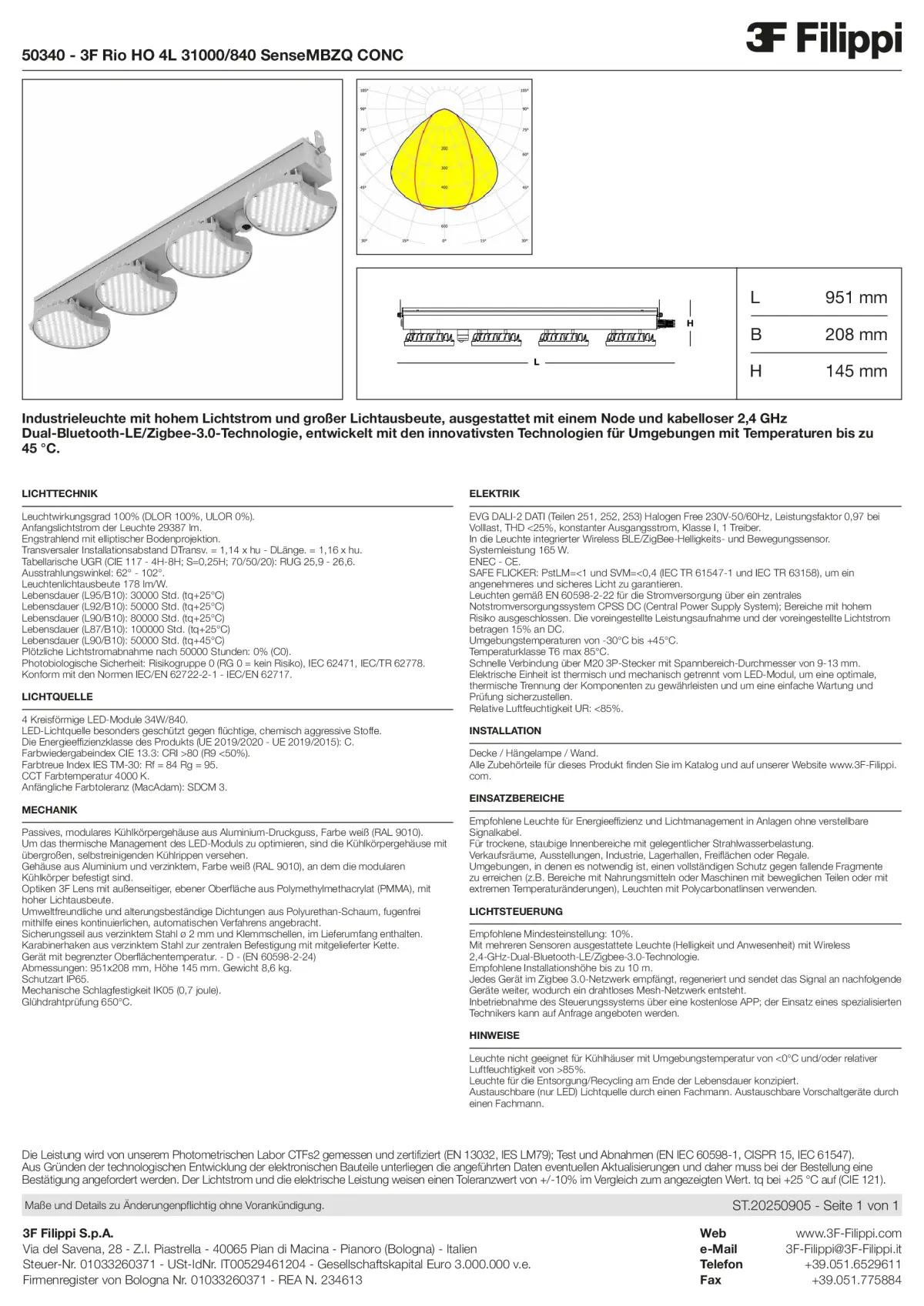 50340 - 3F Rio HO 4L 31000-840 SenseMBZQ CONC - Datasheet - de