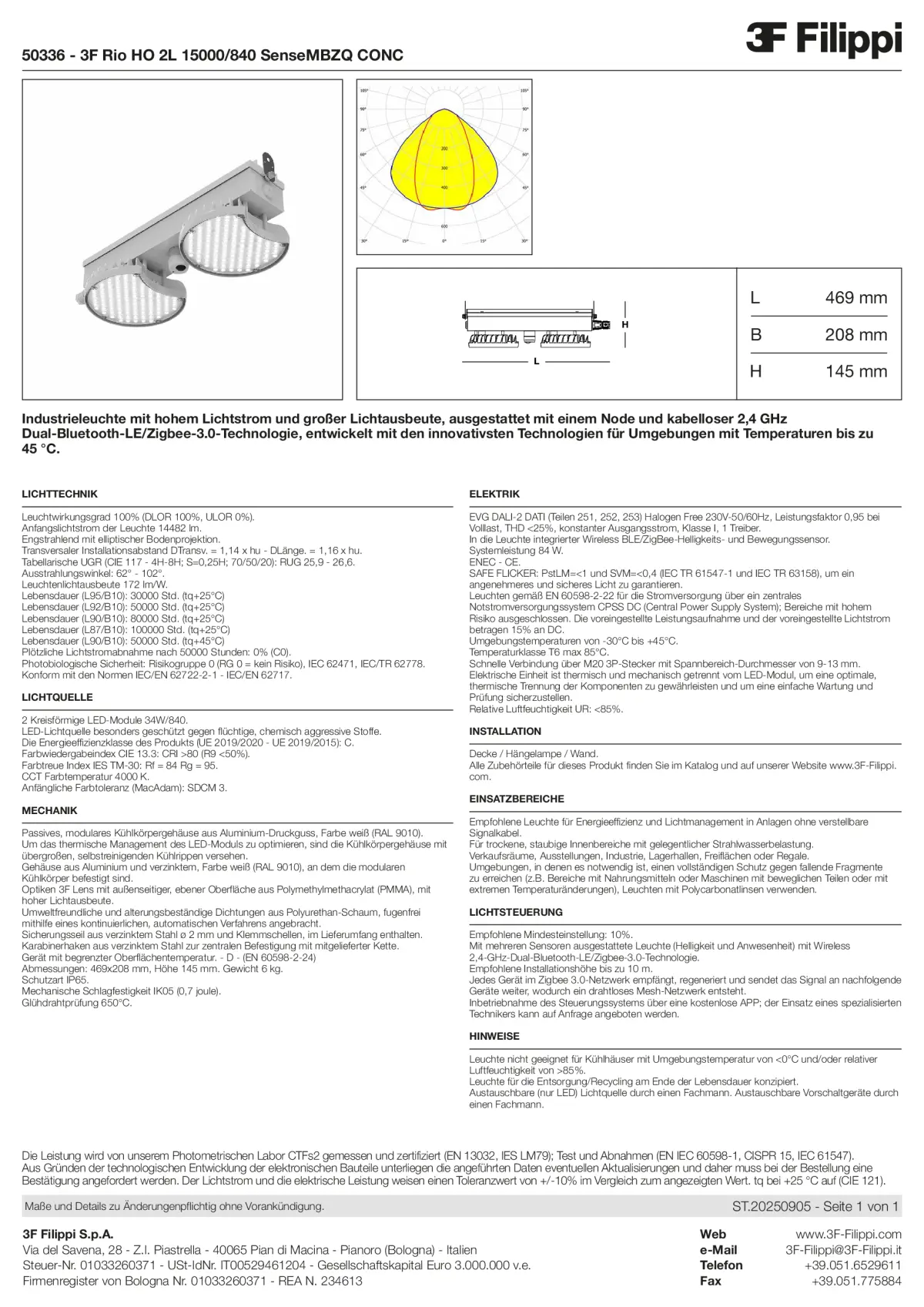 50336 - 3F Rio HO 2L 15000-840 SenseMBZQ CONC - Datasheet - de