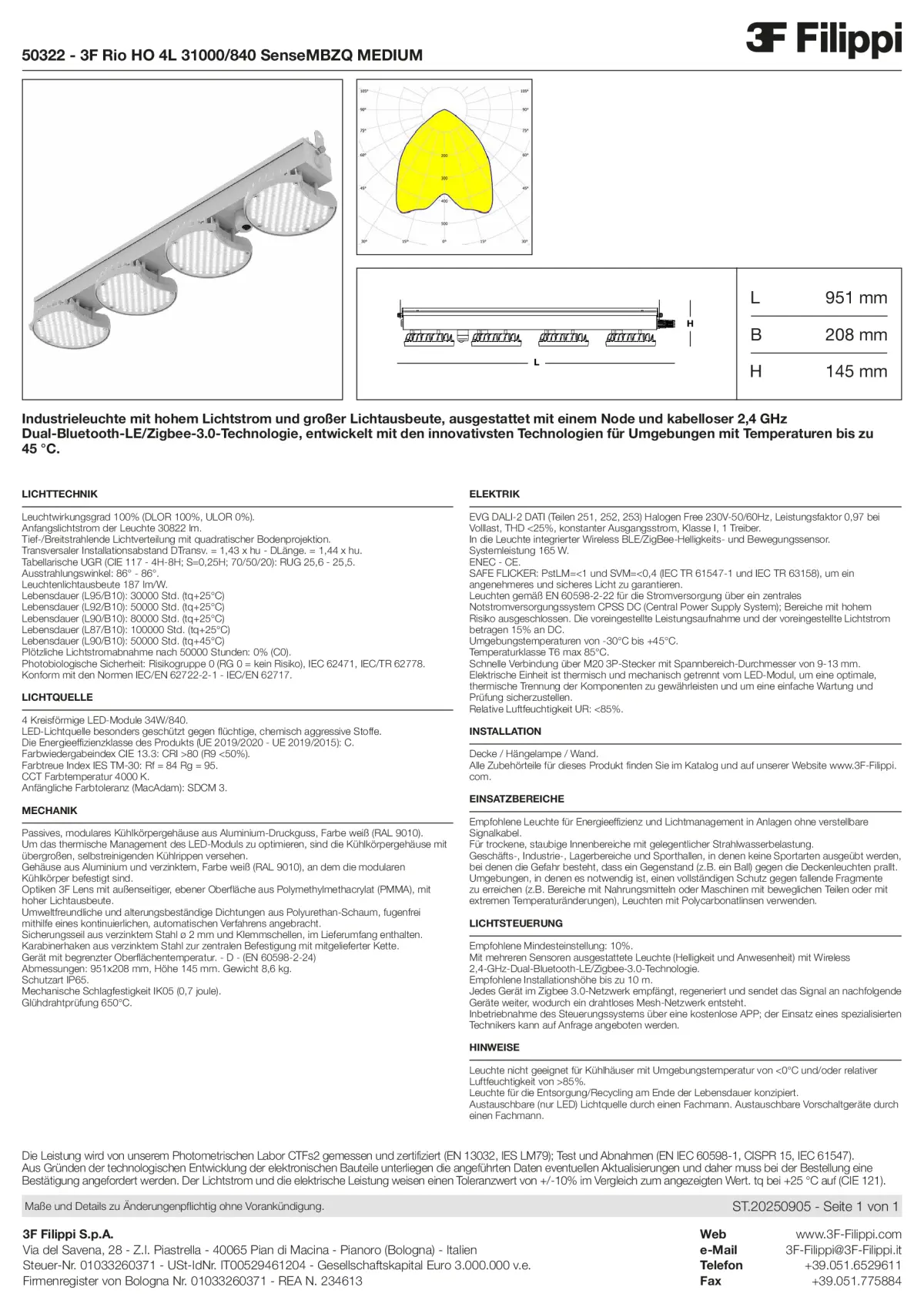 50322 - 3F Rio HO 4L 31000-840 SenseMBZQ MEDIUM - Datasheet - de