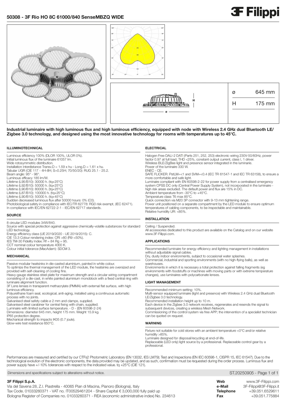 50308 - 3F Rio HO 8C 61000-840 SenseMBZQ WIDE - Datasheet - en