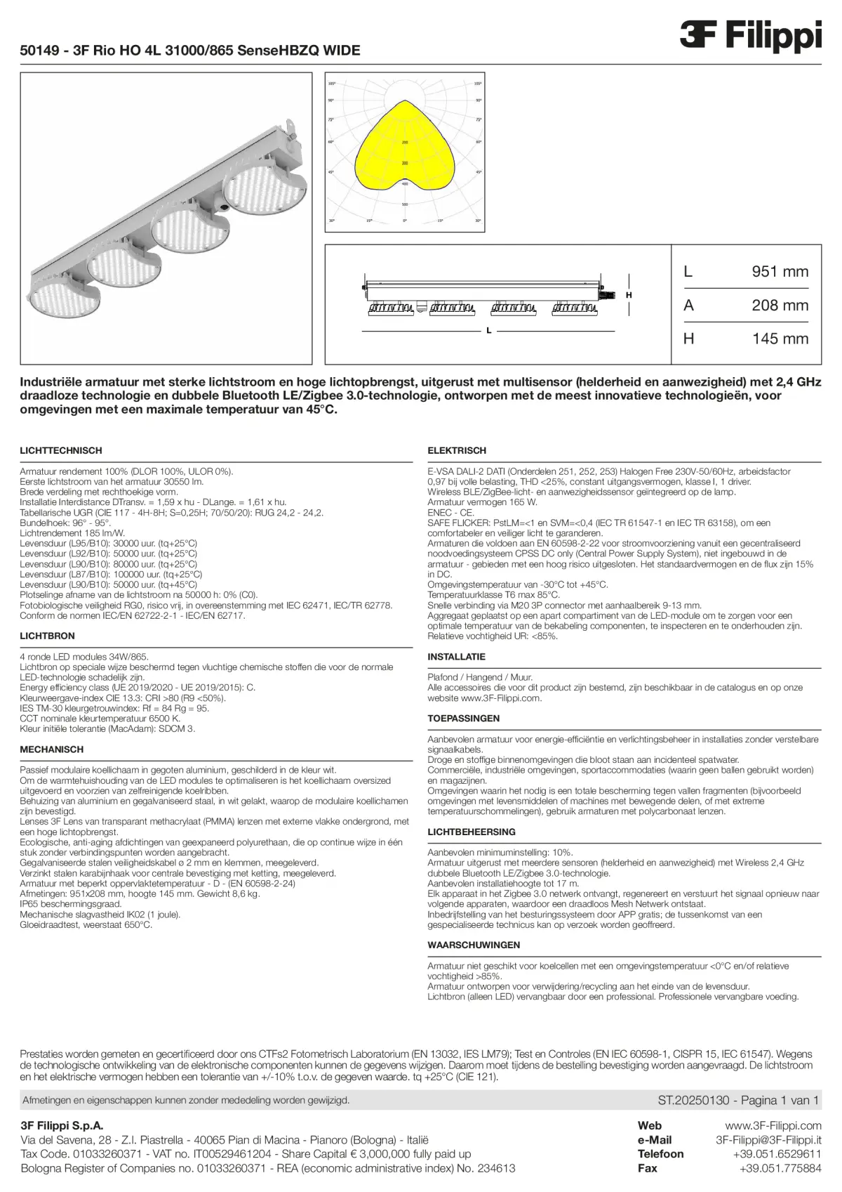 50149 - 3F Rio HO 4L 31000-865 SenseHBZQ WIDE - Datasheet - nl